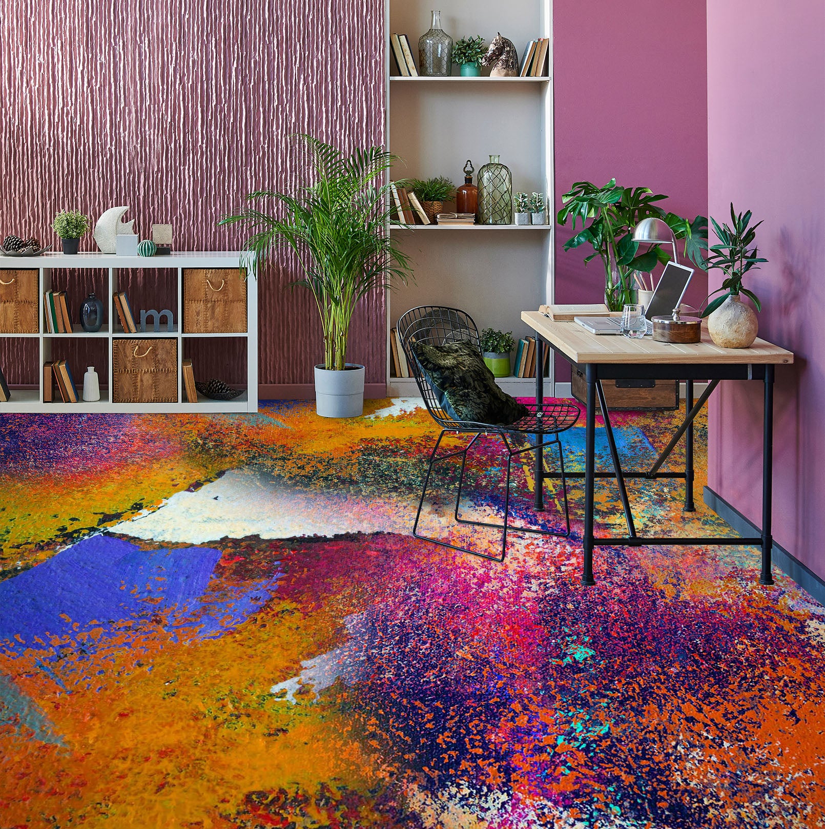 3D Free Art Paints 1228 Floor Mural  Wallpaper Murals Self-Adhesive Removable Print Epoxy