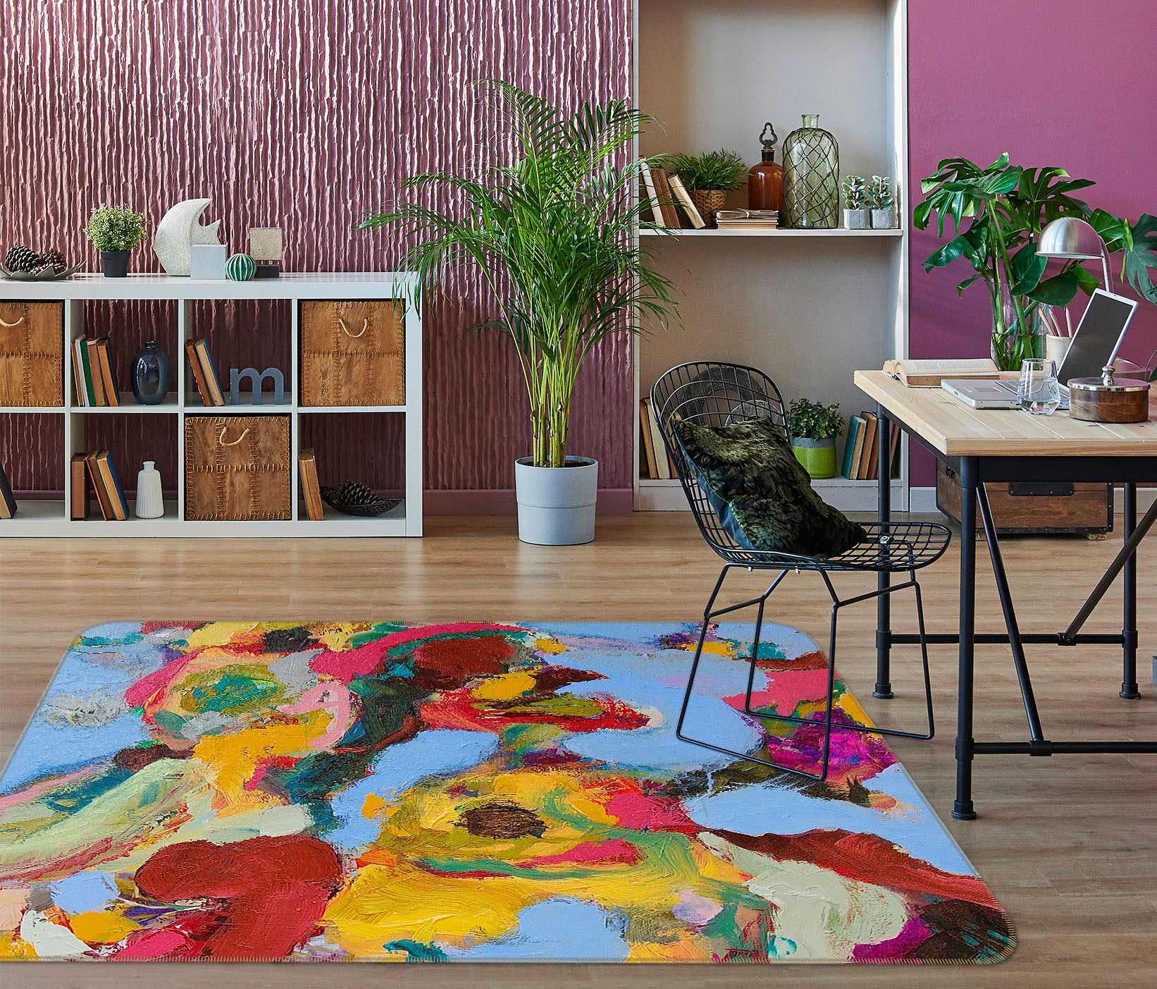 3D Autumn Fruits 1011 Allan P. Friedlander Rug Non Slip Rug Mat