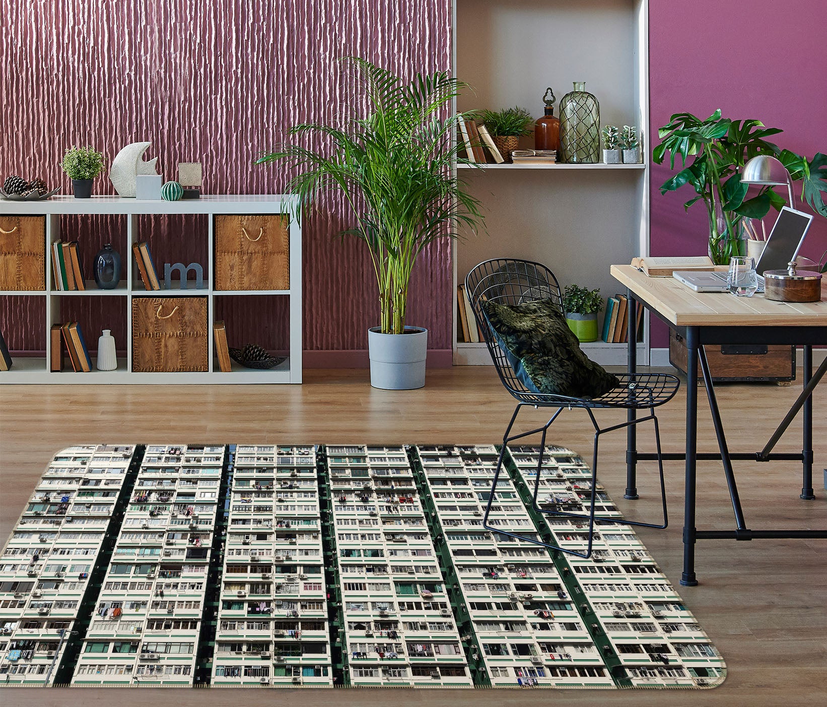 3D Residential 1103 Marco Carmassi Rug Non Slip Rug Mat