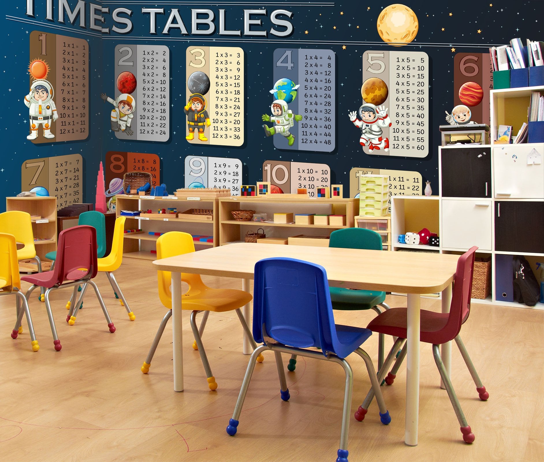 3D Astronaut Number 182 Wall Murals Wallpaper AJ Wallpaper 2 