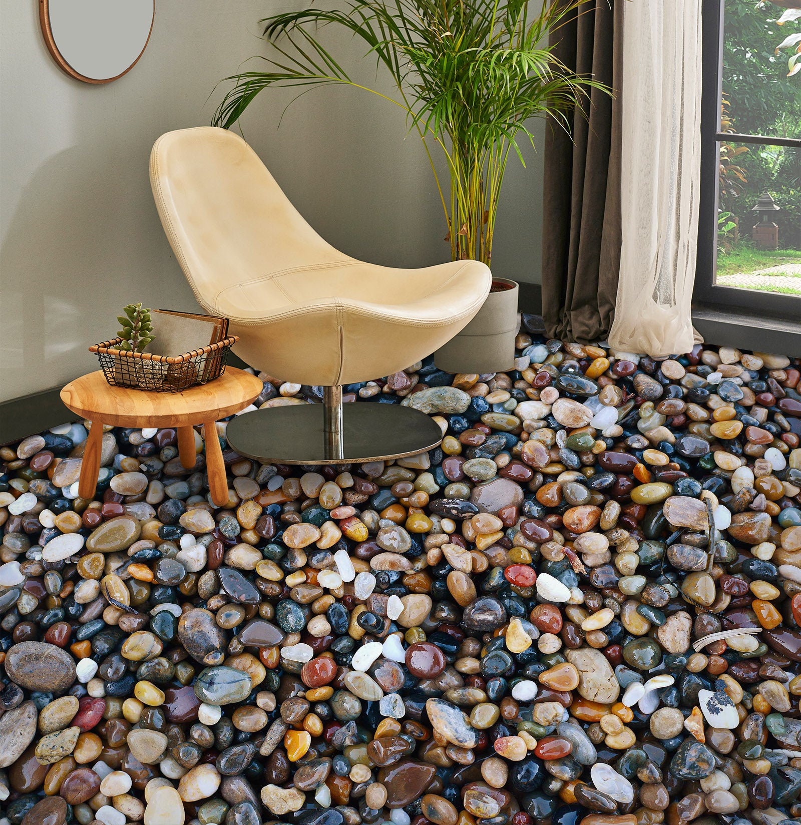 3D Comfortable Stones 321 Floor Mural  Wallpaper Murals Rug & Mat Print Epoxy waterproof bath floor