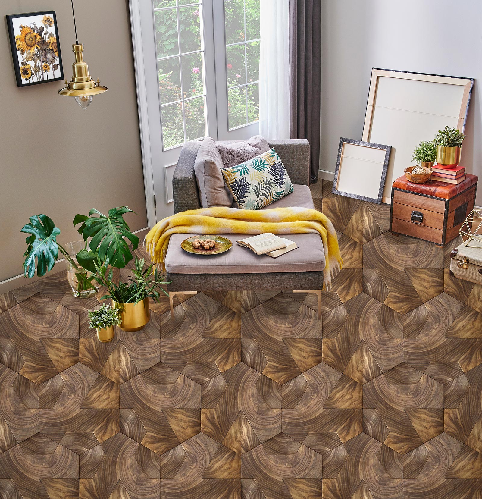 3D Staggered Art Style 122 Floor Mural  Wallpaper Murals Rug & Mat Print Epoxy waterproof bath floor