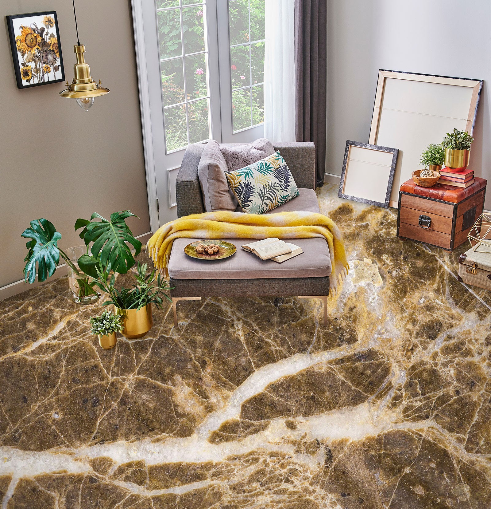 3D Advanced Context 673 Floor Mural  Wallpaper Murals Rug & Mat Print Epoxy waterproof bath floor