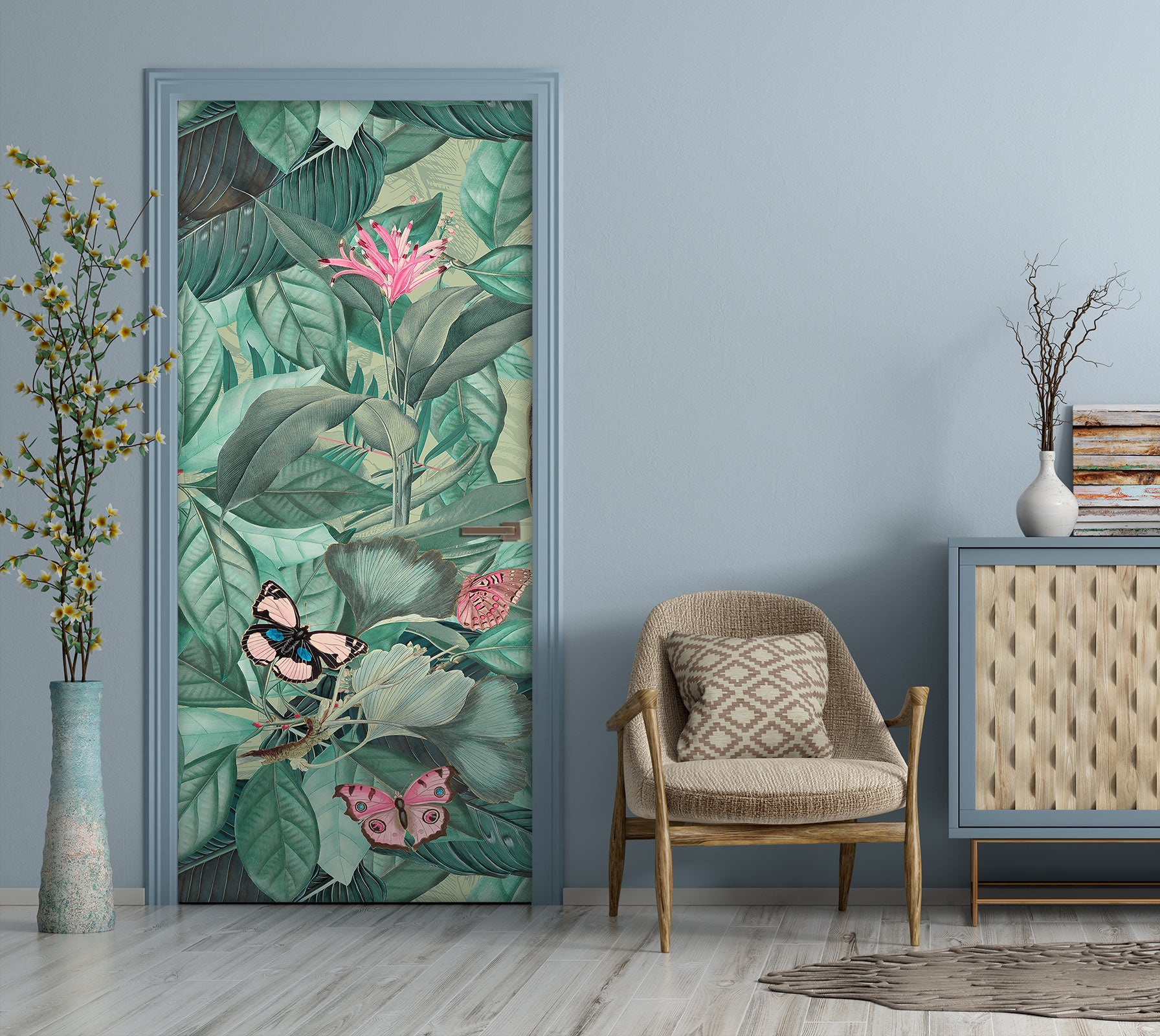3D Grove Butterfly 118103 Andrea Haase Door Mural