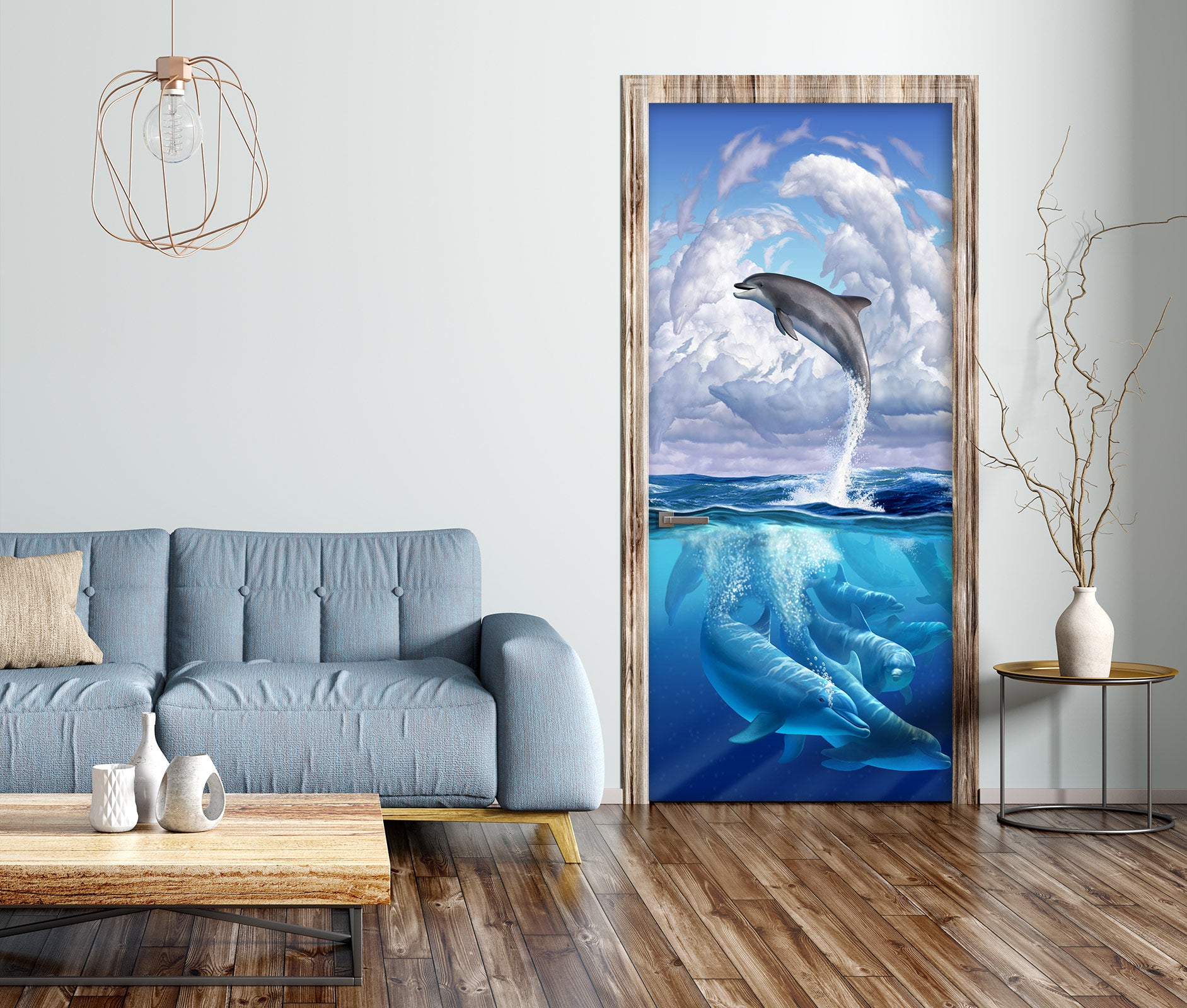 3D Whale 112126 Jerry LoFaro Door Mural