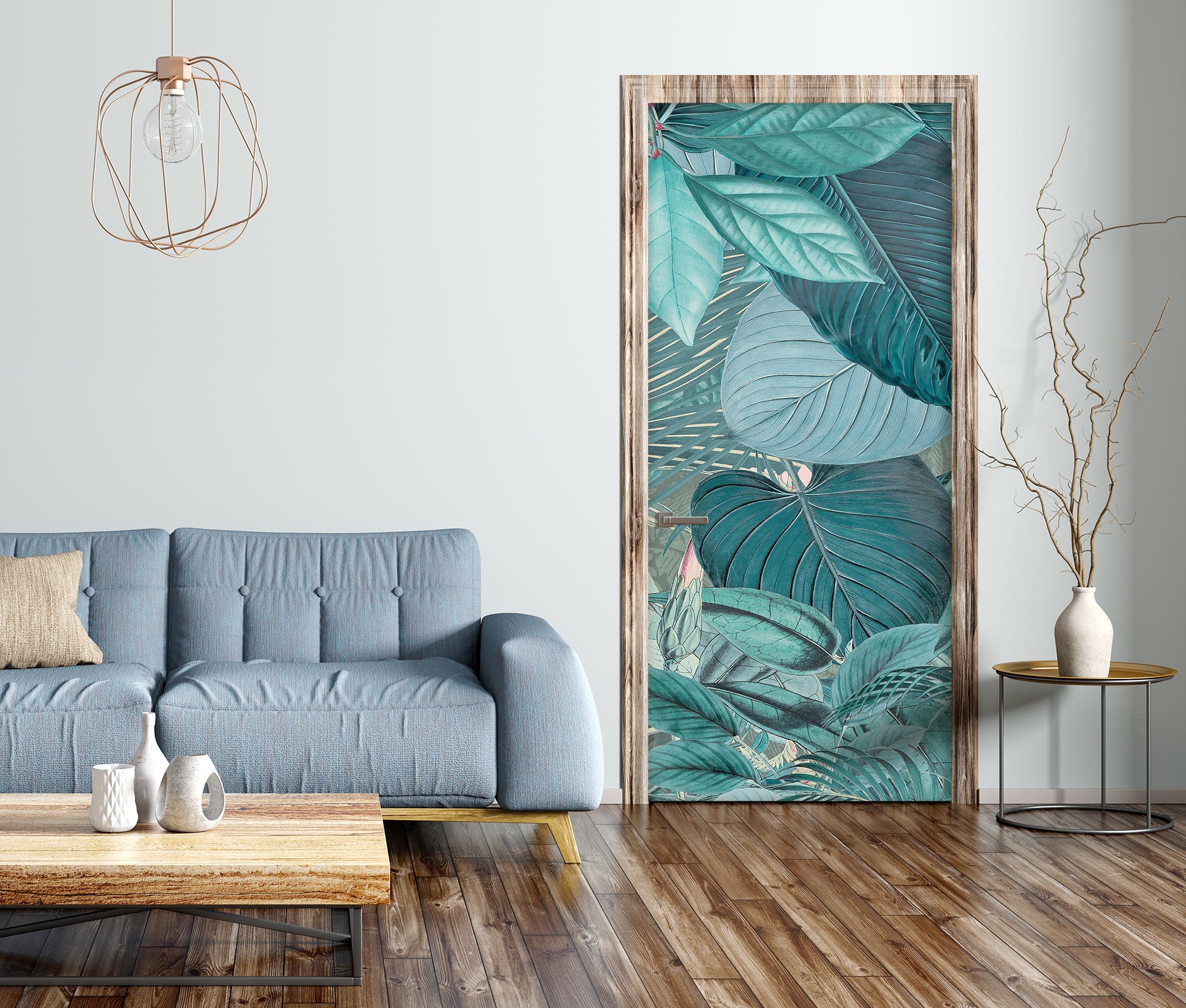 3D Leaves 118146 Andrea Haase Door Mural