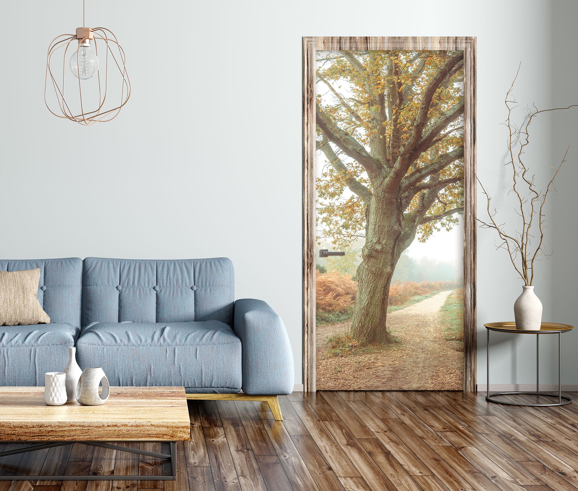 3D Big Tree 5085 Assaf Frank Door Mural