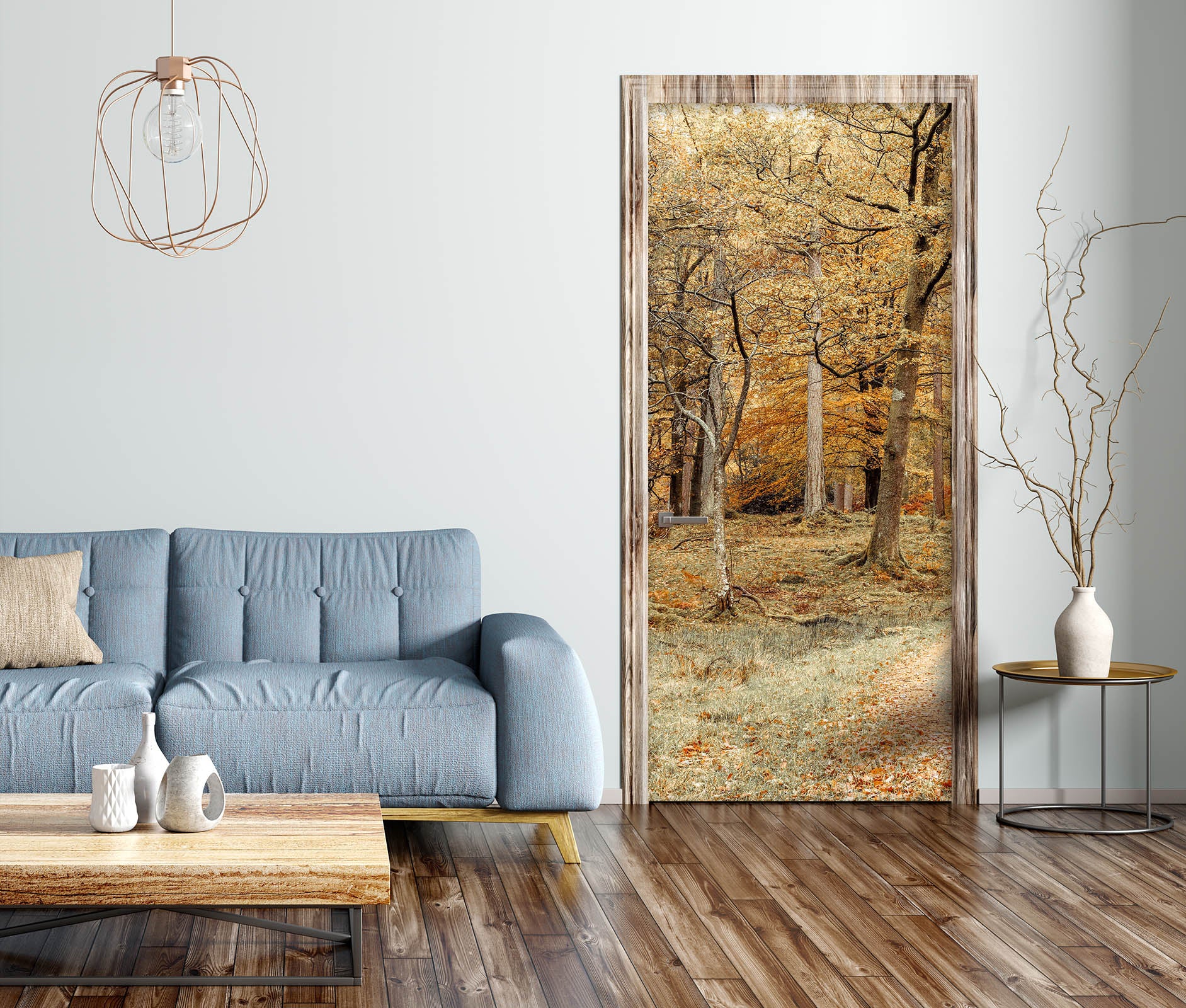 3D Forest 10206 Assaf Frank Door Mural