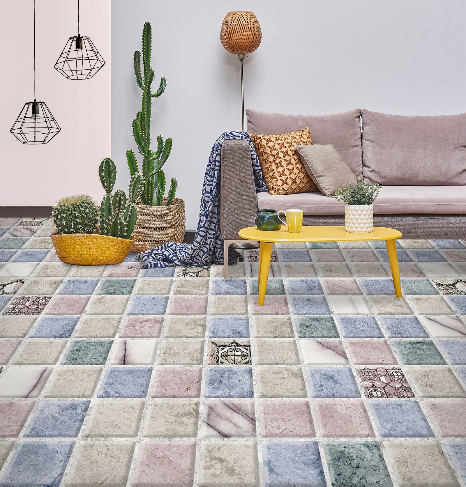 3D Gentle Artistic Colors 954 Floor Mural  Wallpaper Murals Rug & Mat Print Epoxy waterproof bath floor