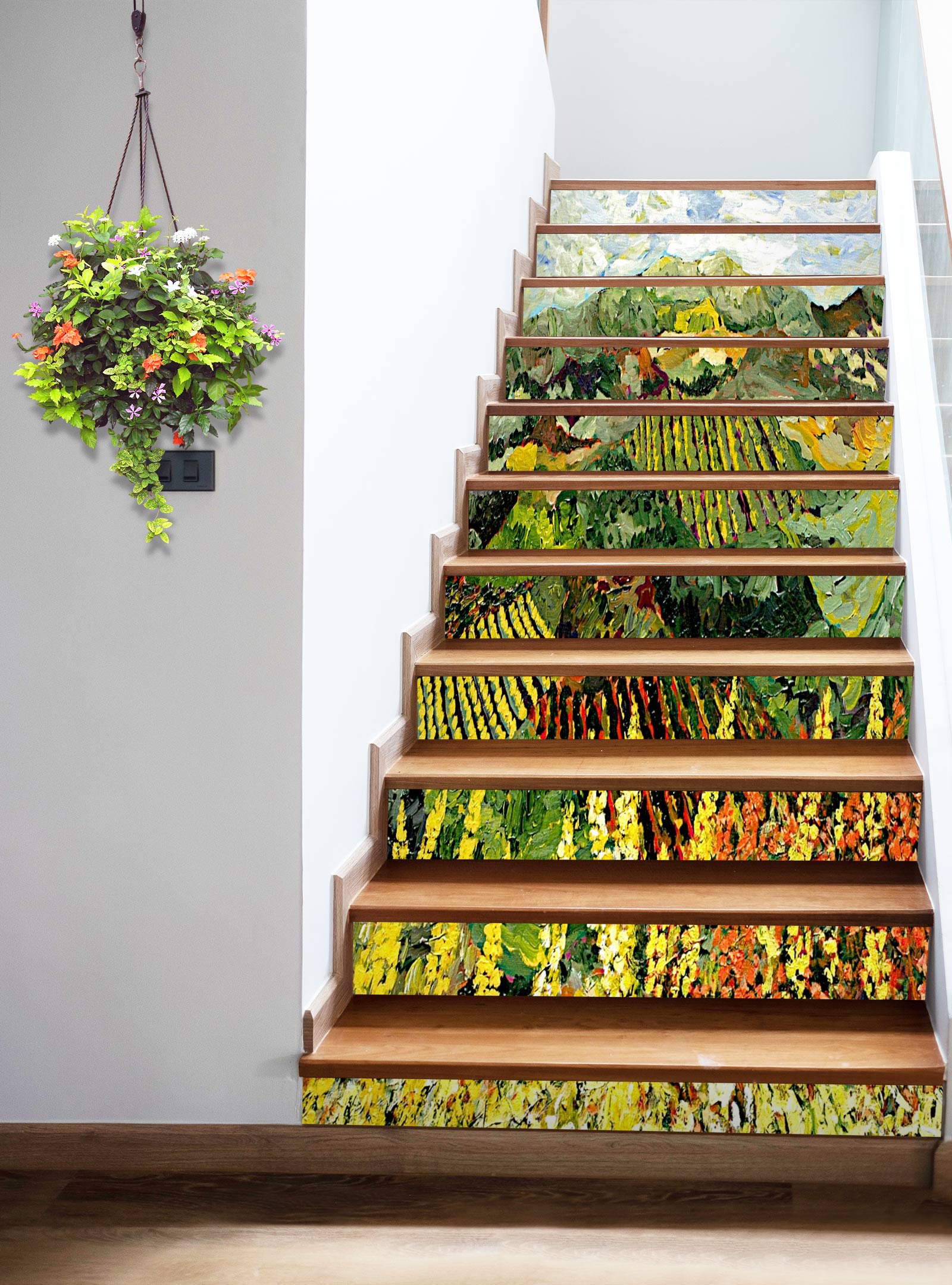 3D Field Hillside Pattern 89165 Allan P. Friedlander Stair Risers