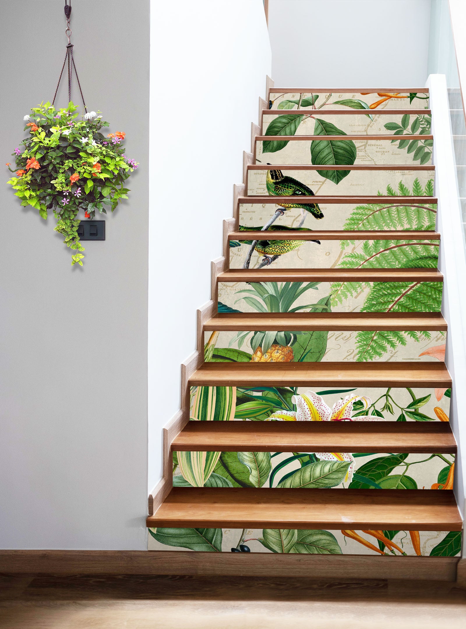 3D Pineapple Grove 11021 Andrea Haase Stair Risers