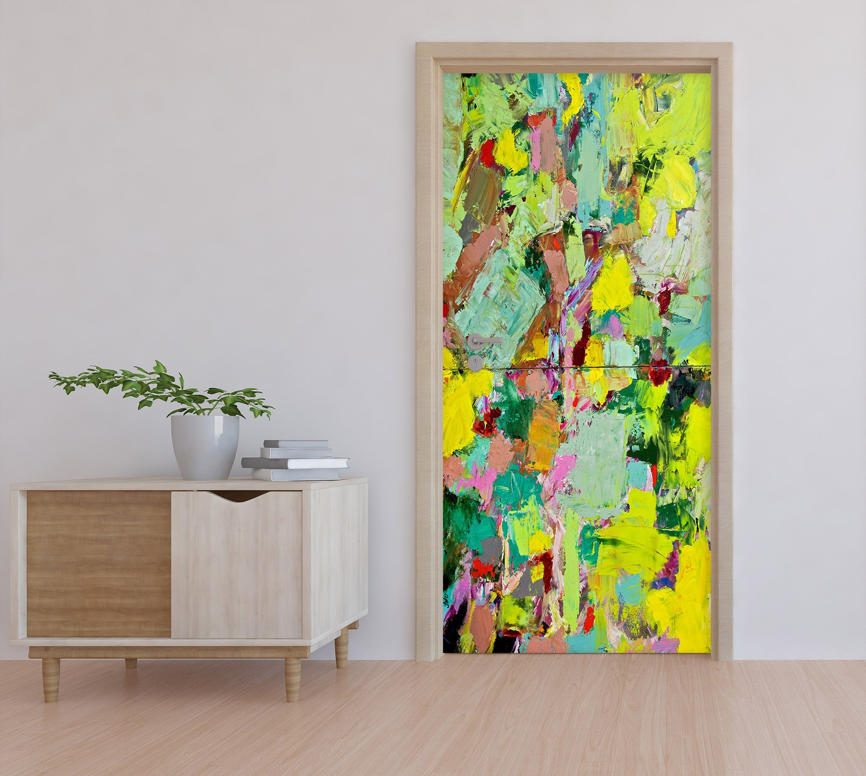3D Paint Texture 93122 Allan P. Friedlander Door Mural