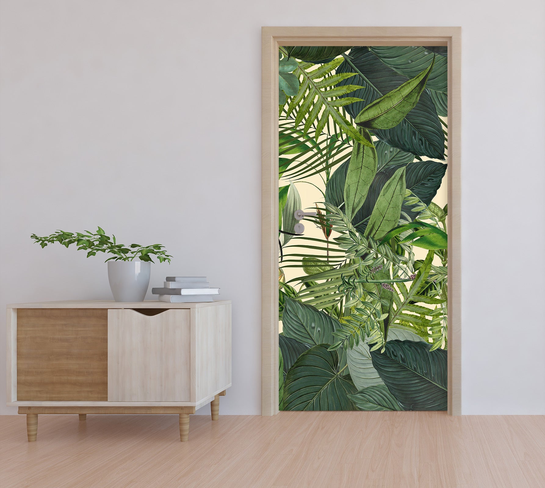 3D Green Jungle 118101 Andrea Haase Door Mural