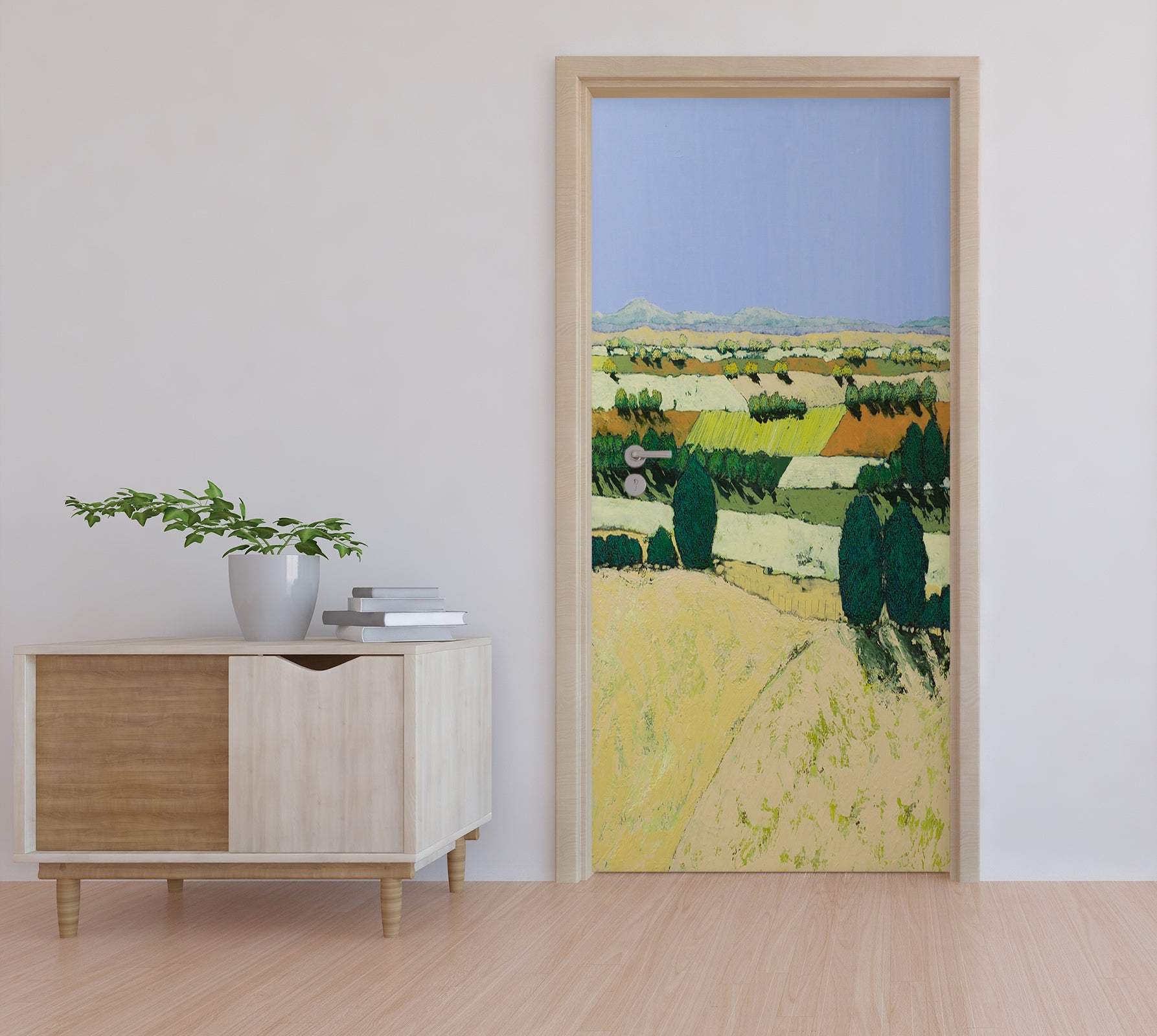 3D Field Trees 9301 Allan P. Friedlander Door Mural