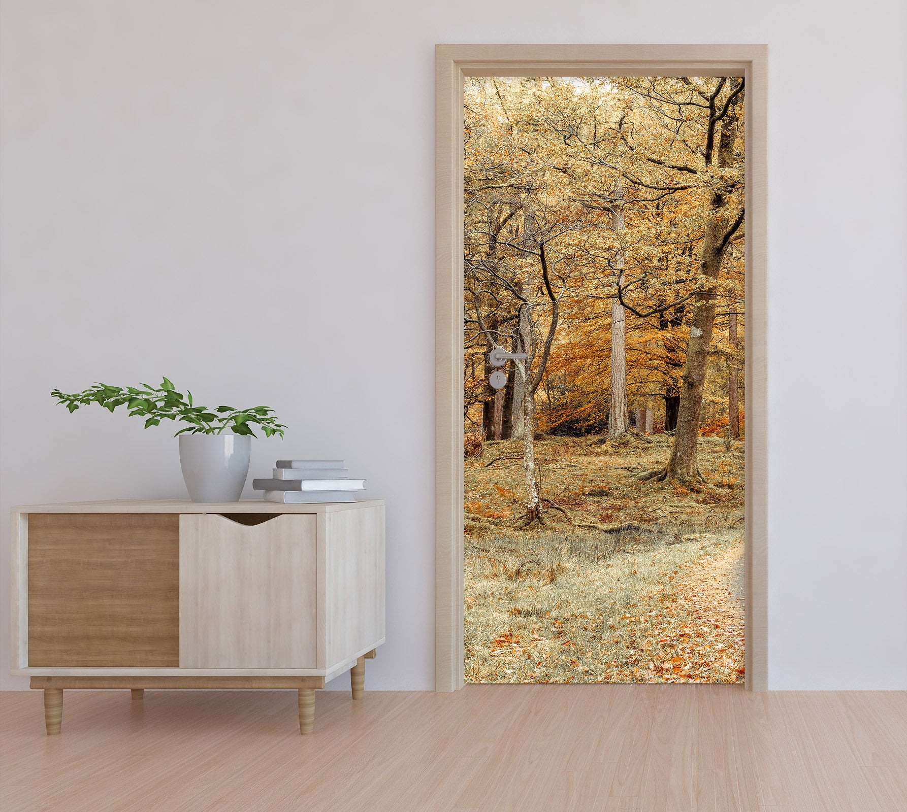 3D Forest 10206 Assaf Frank Door Mural