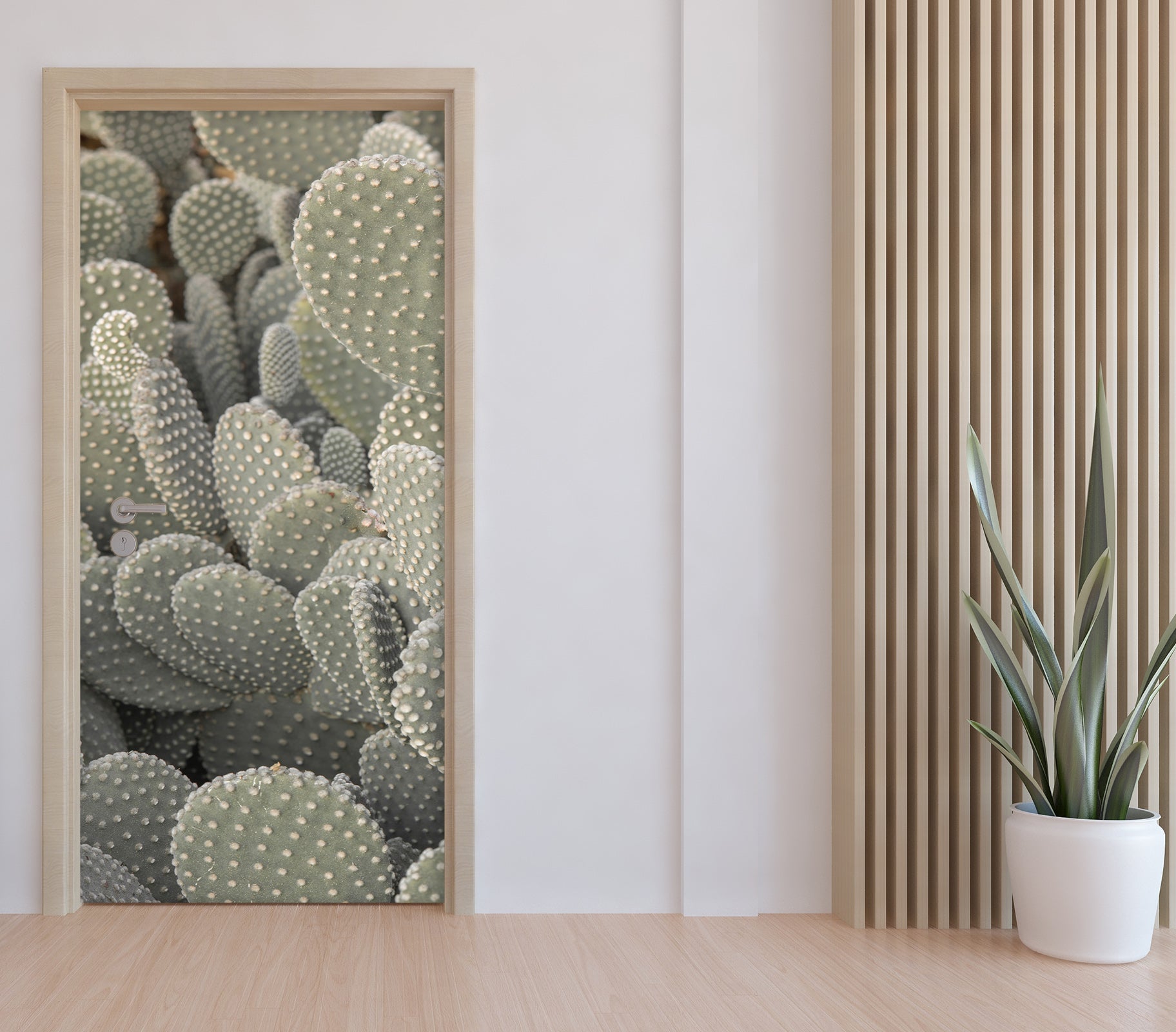 3D Cactus 106174 Assaf Frank Door Mural