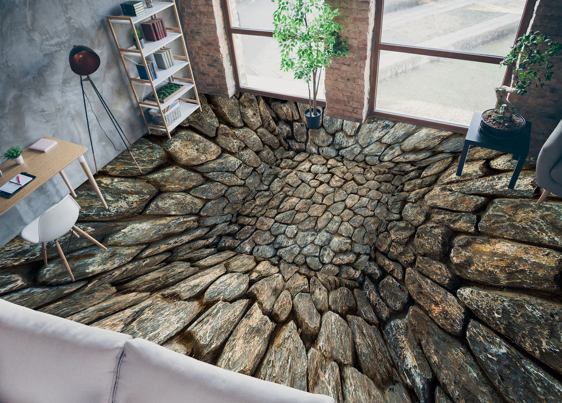 3D The Stones Of The Years 064 Floor Mural  Wallpaper Murals Rug & Mat Print Epoxy waterproof bath floor