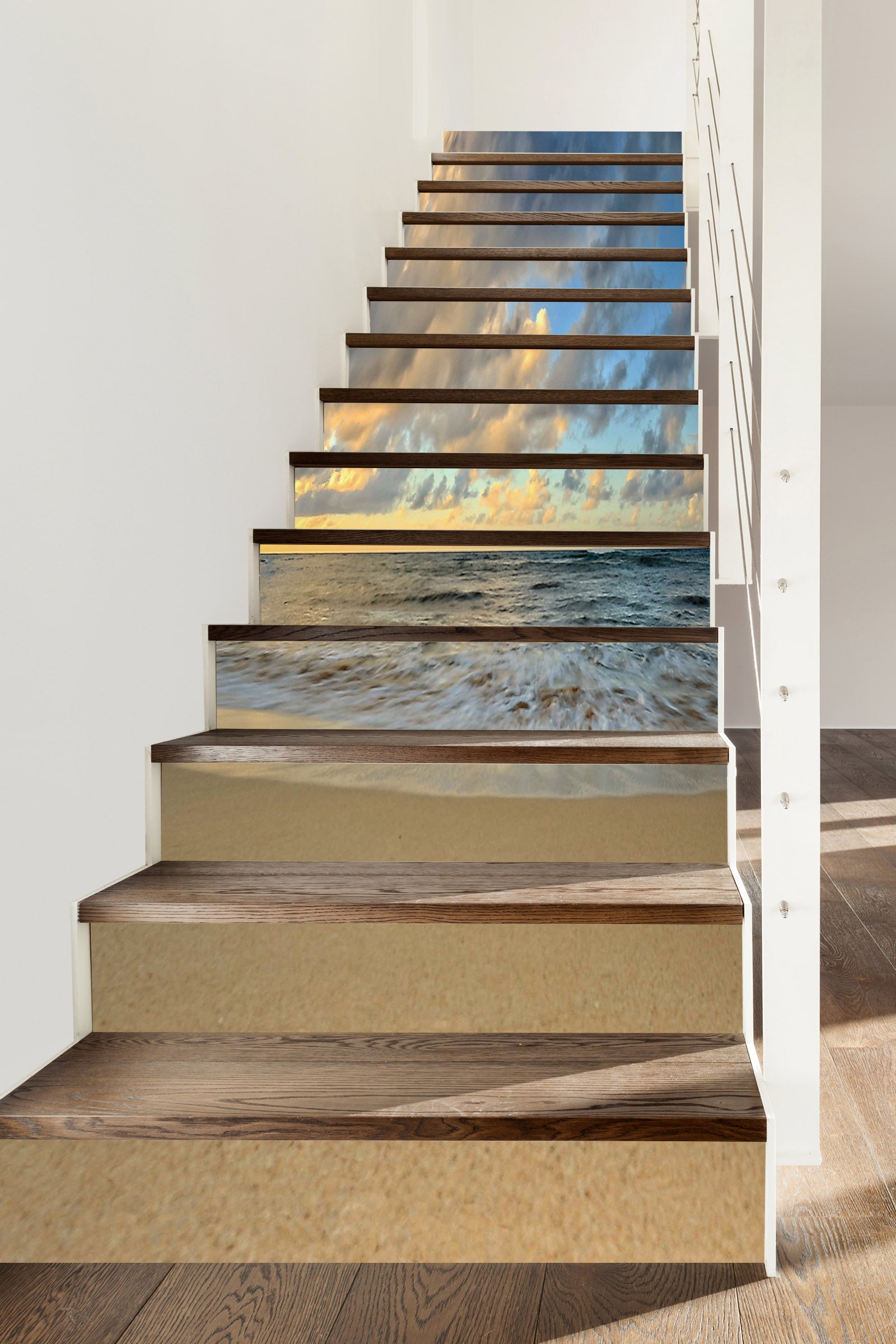 3D Beach 94108 Kathy Barefield Stair Risers