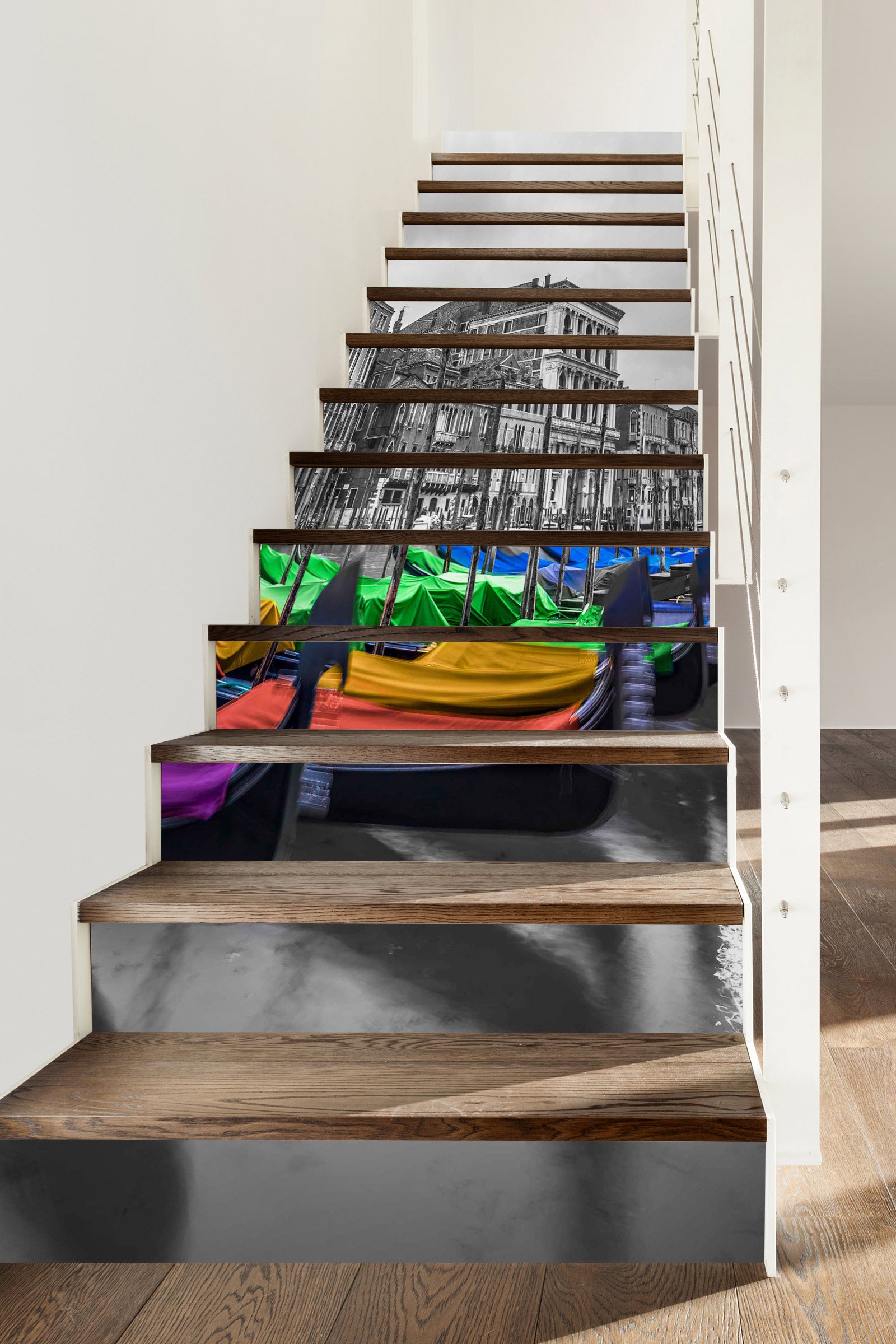 3D Color Boat Gray Building 9978 Assaf Frank Stair Risers