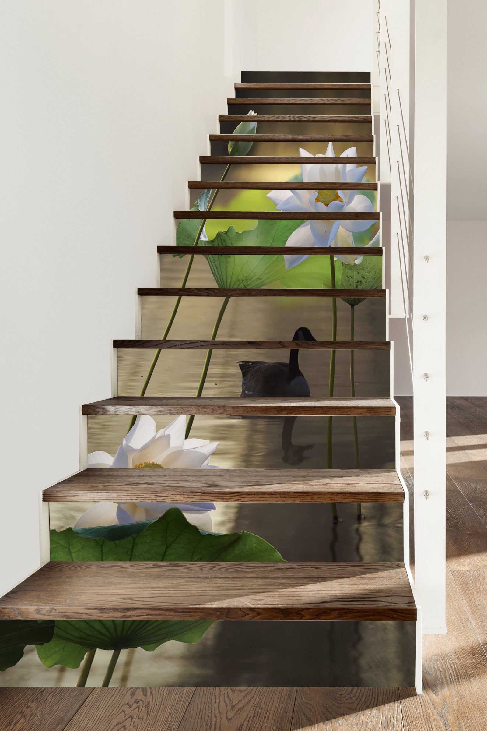 3D Duck In The Shade 535 Stair Risers