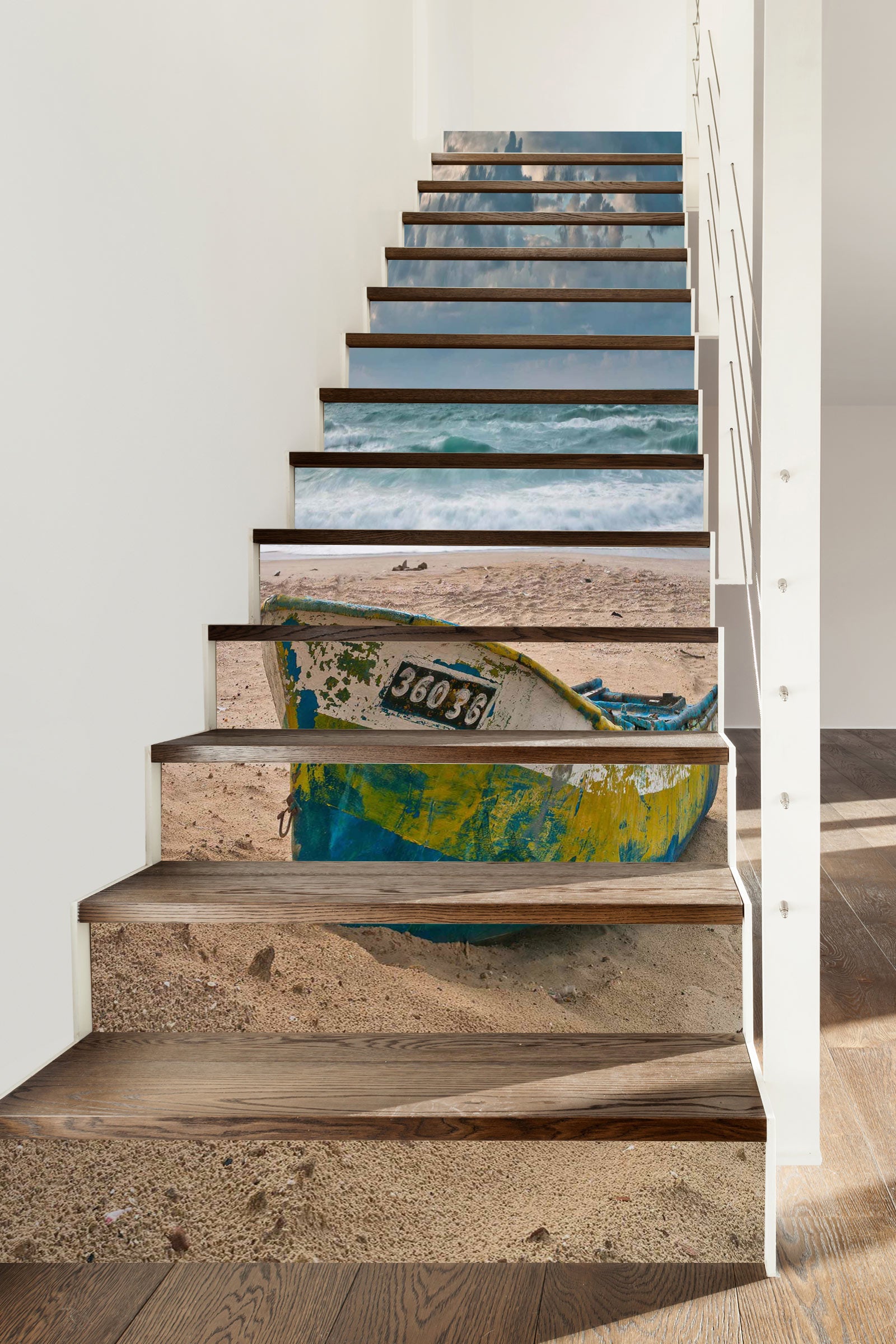 3D Beach Boat 9960 Assaf Frank Stair Risers