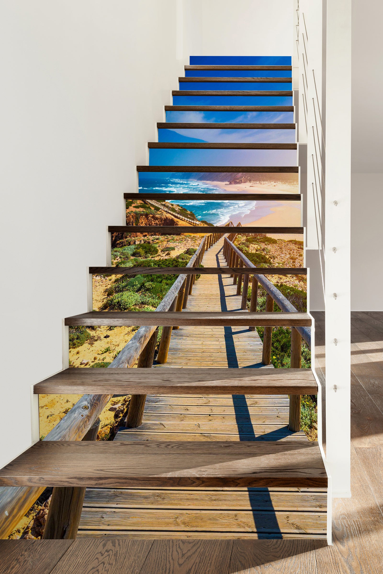 3D The End Of The Vast Beauty 370 Stair Risers