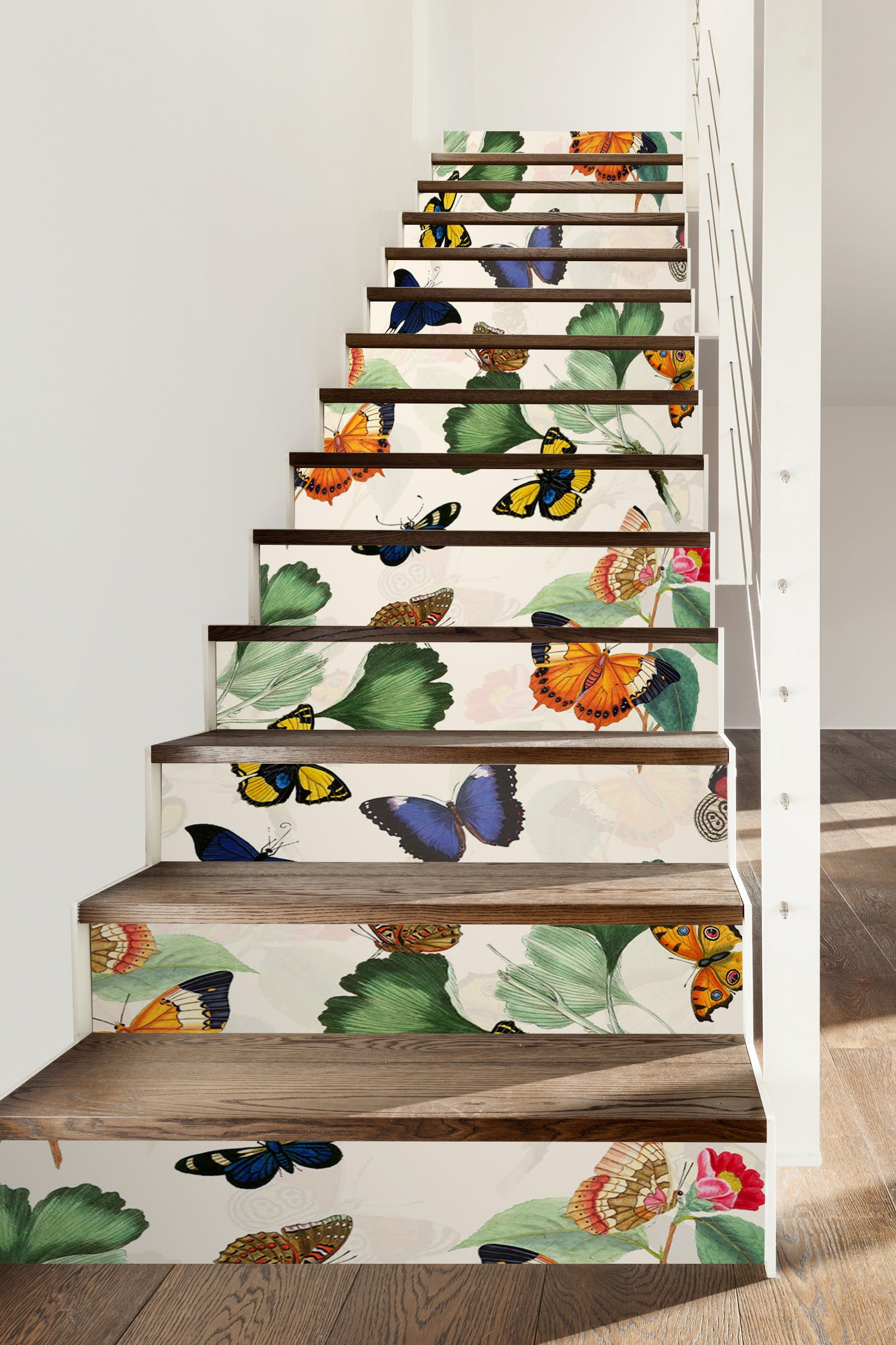 3D Butterfly Leaves 10410 Uta Naumann Stair Risers