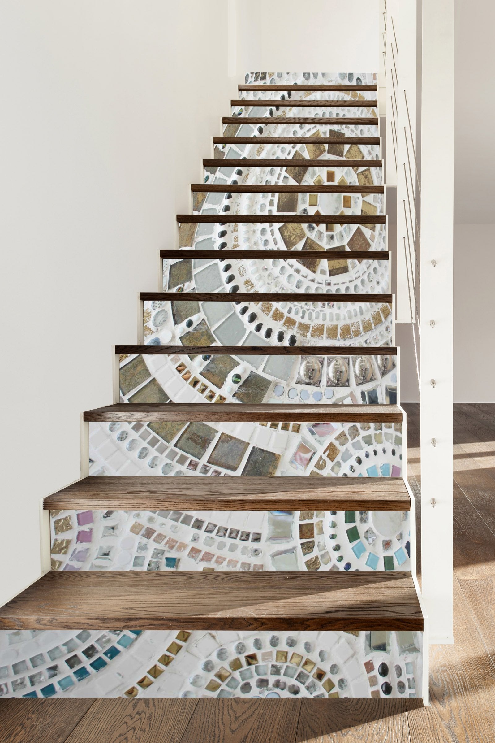 3D Gemstone 3240 Stair Risers Wallpaper AJ Wallpaper 