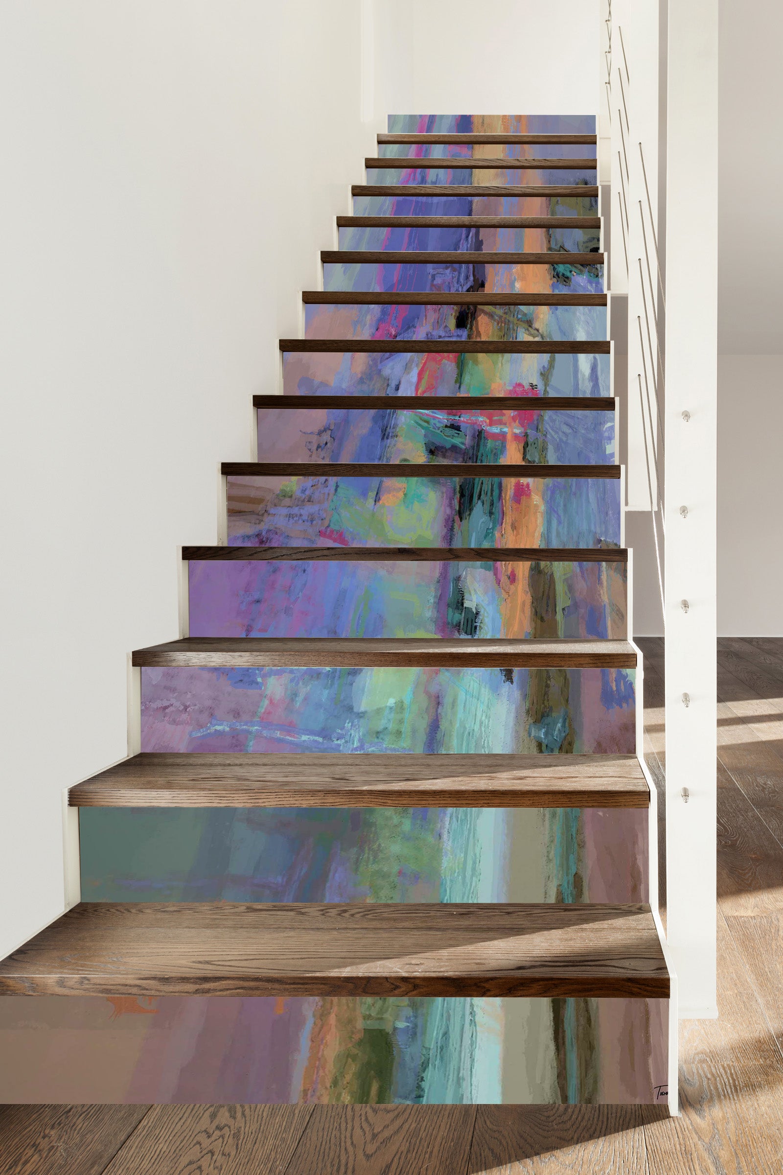 3D Color Paint Brush Texture 104196 Michael Tienhaara Stair Risers