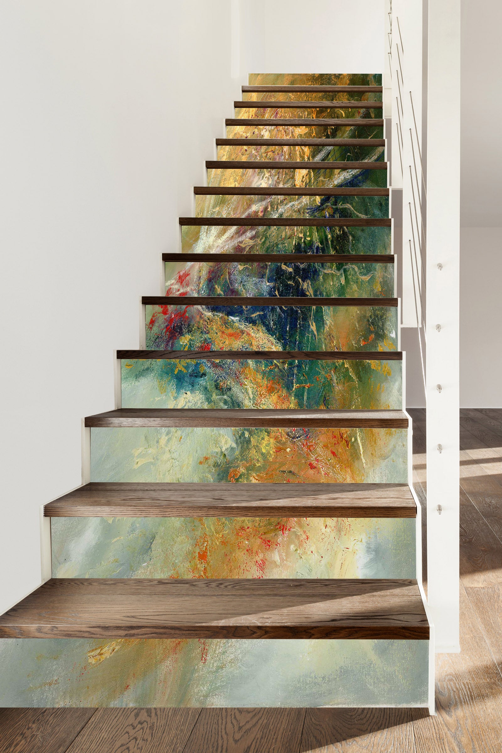 3D Pattern Painting 94148 Anne Farrall Doyle Stair Risers