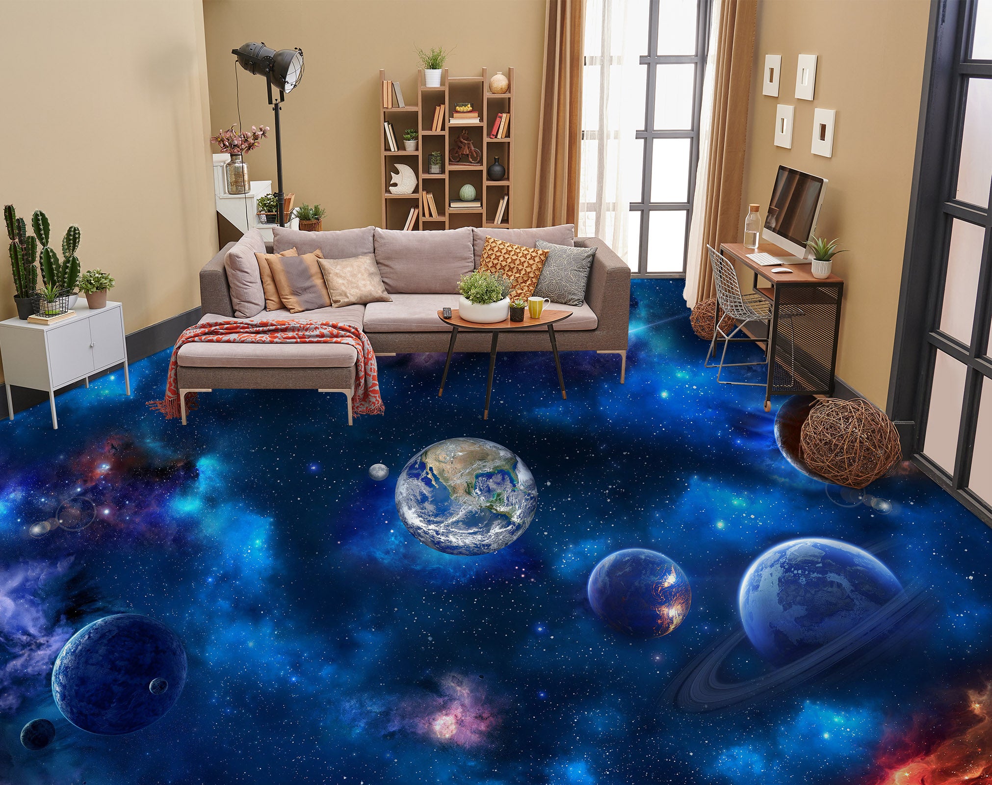 3D Life Force Of The Earth 213 Floor Mural  Wallpaper Murals Rug & Mat Print Epoxy waterproof bath floor
