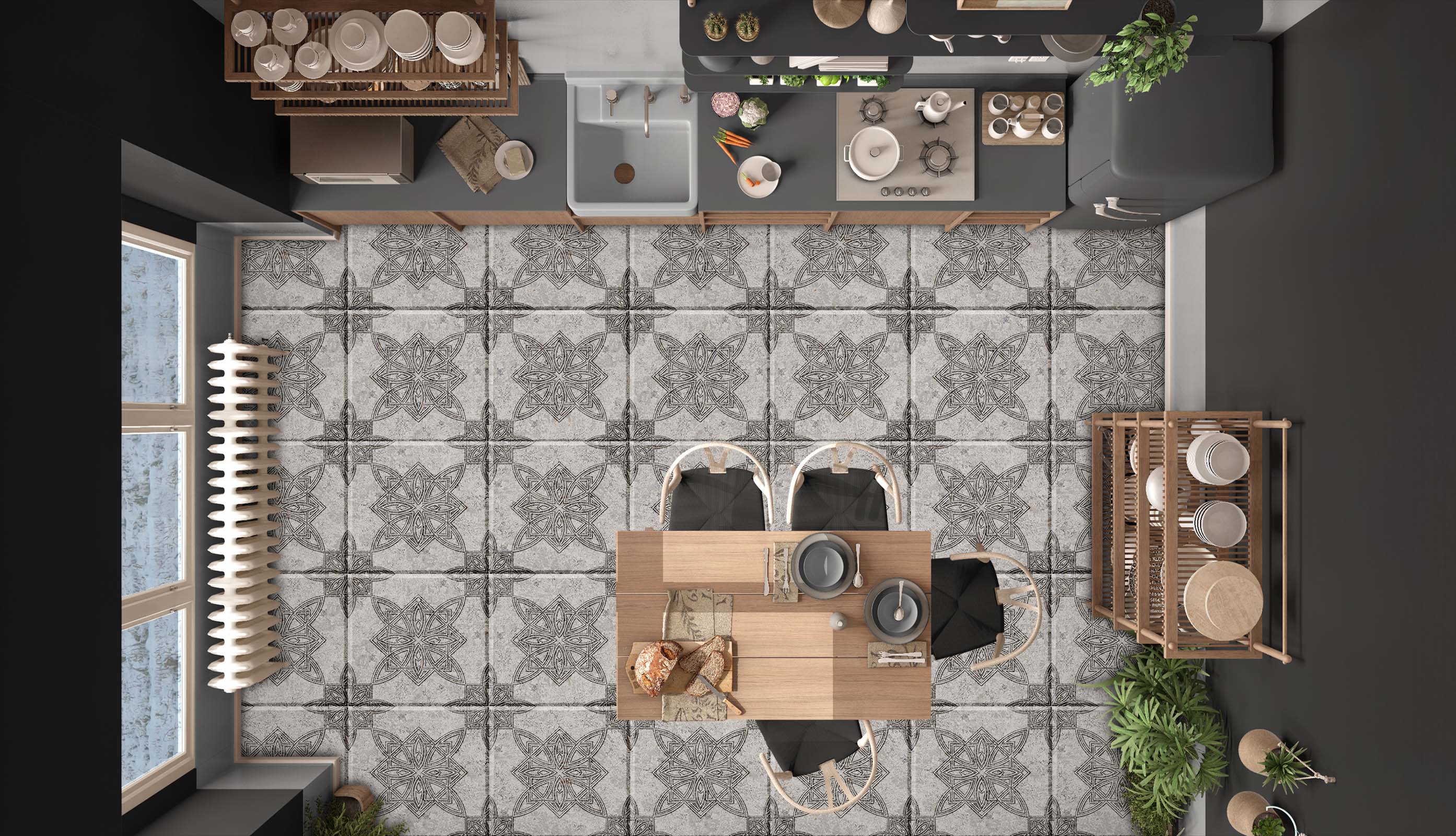 3D Simple Gray Pattern 957 Floor Mural  Wallpaper Murals Rug & Mat Print Epoxy waterproof bath floor