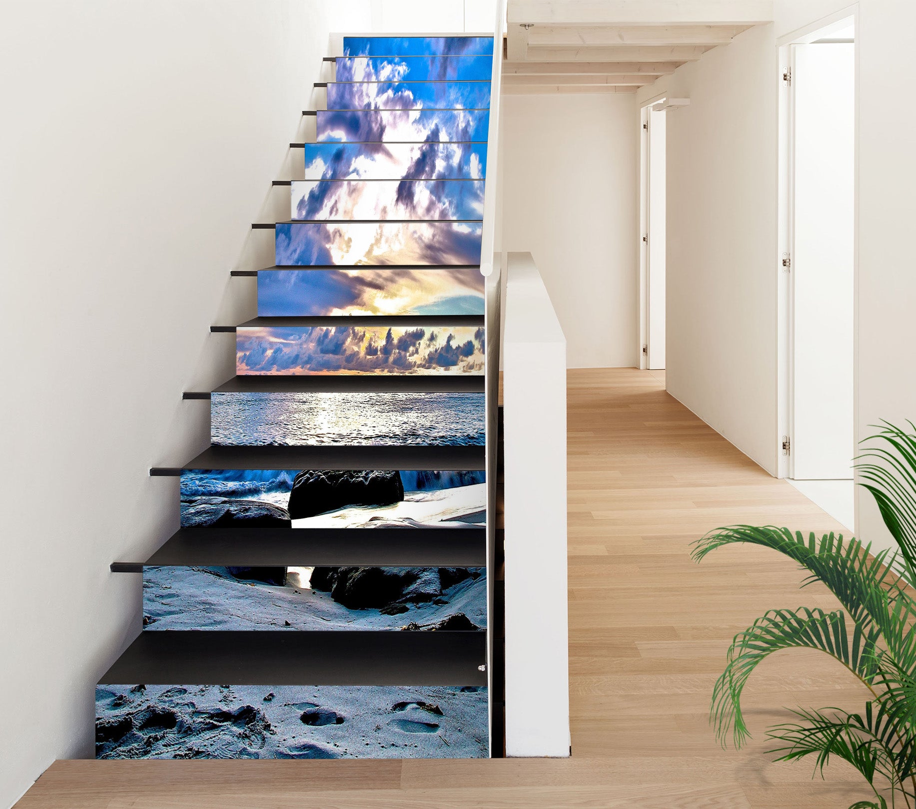 3D Seaside Reef 94128 Kathy Barefield Stair Risers