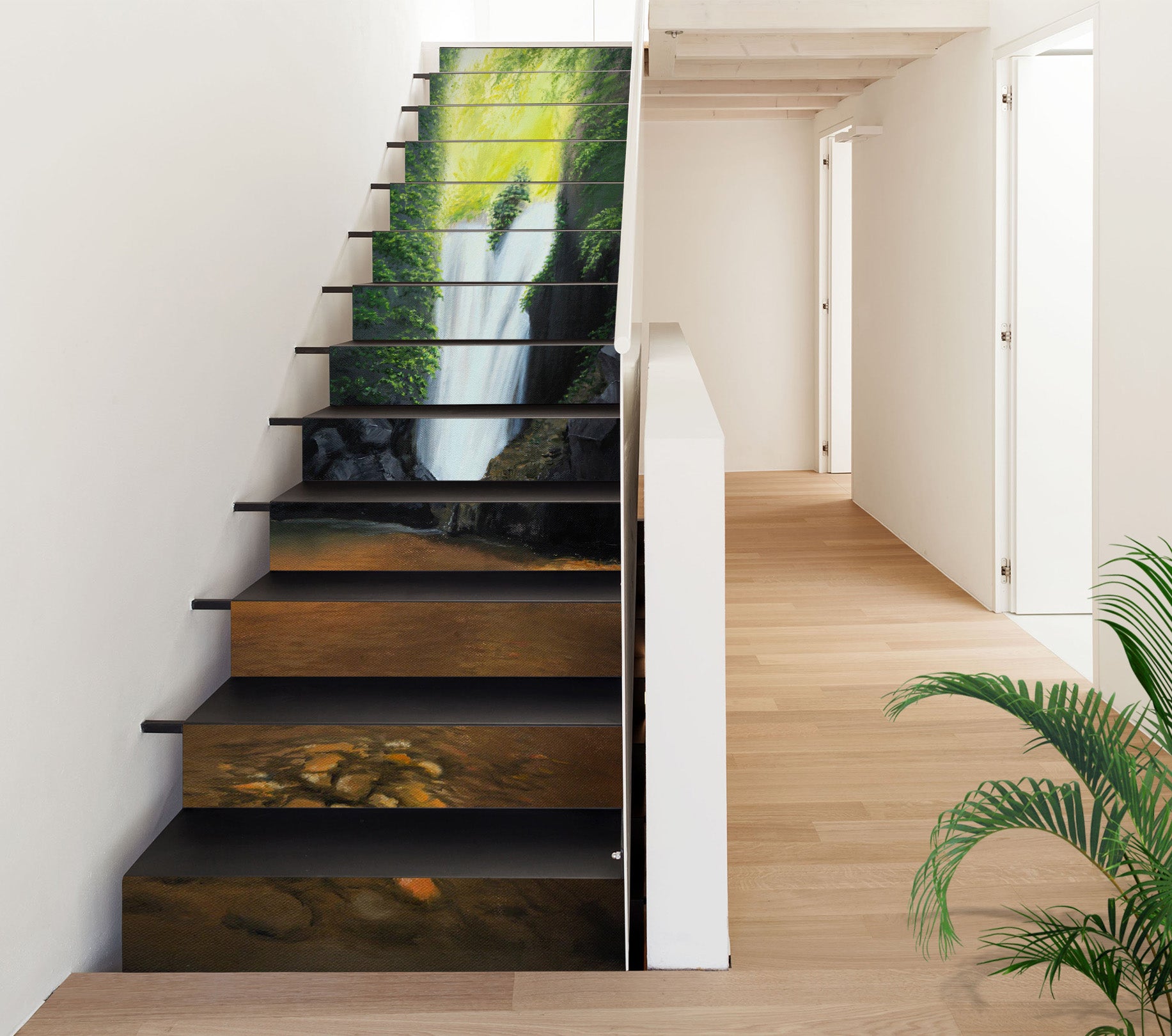 3D Waterfall 8811 Marina Zotova Stair Risers