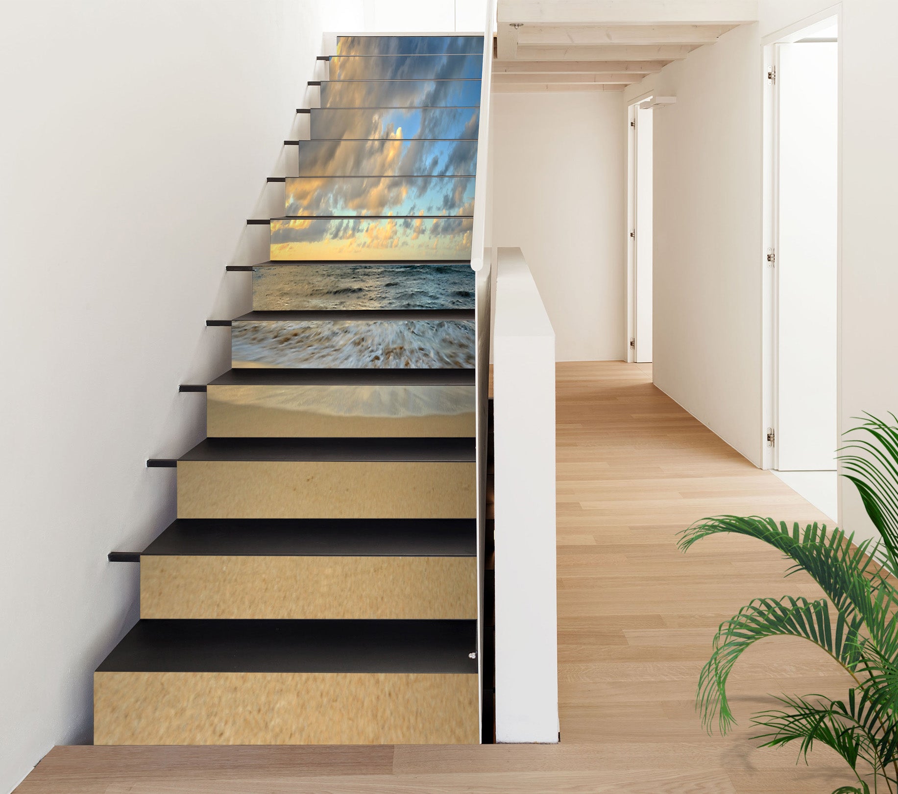 3D Beach 94108 Kathy Barefield Stair Risers