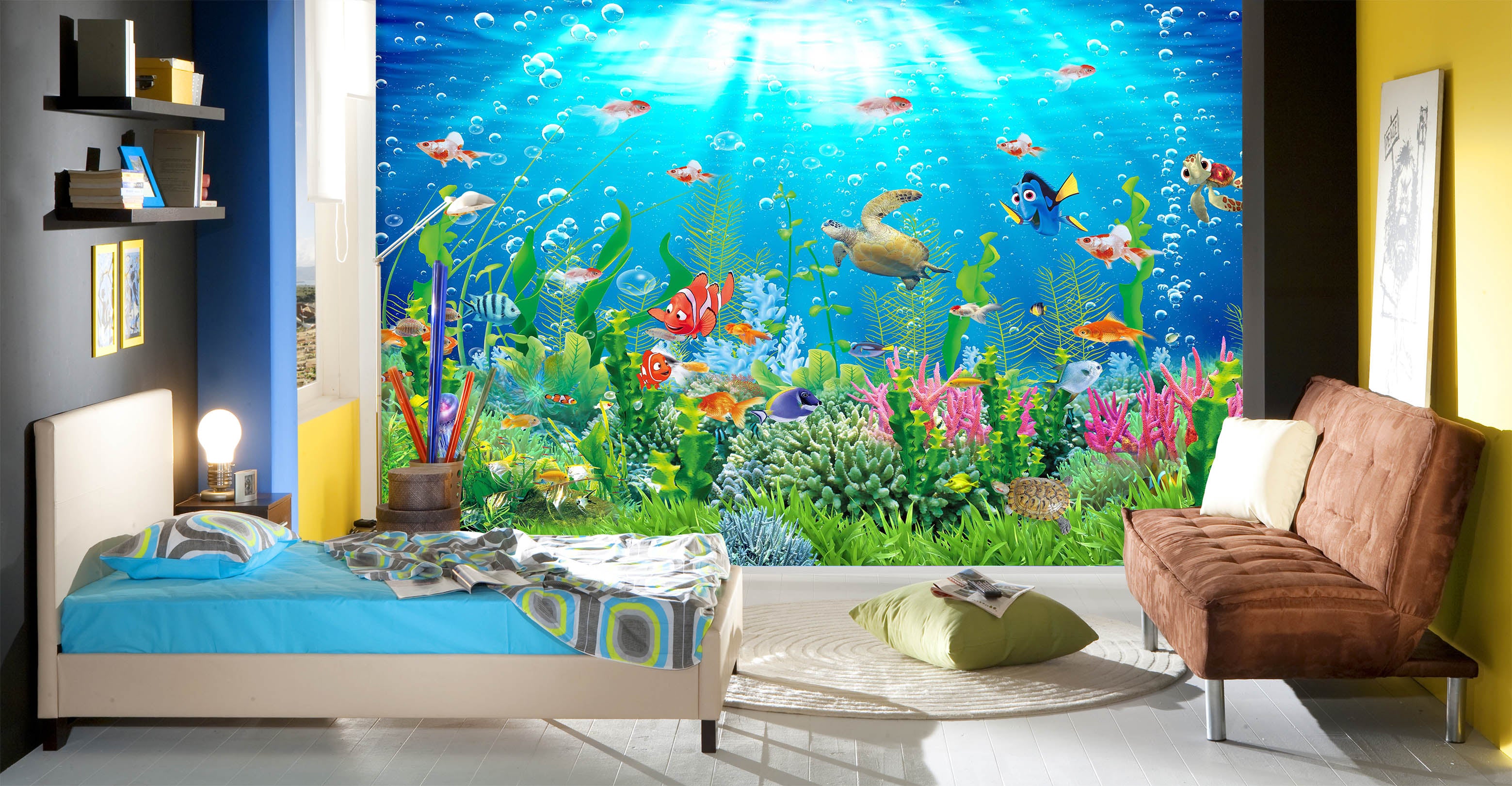 3D Underwater Park 1632 Wall Murals