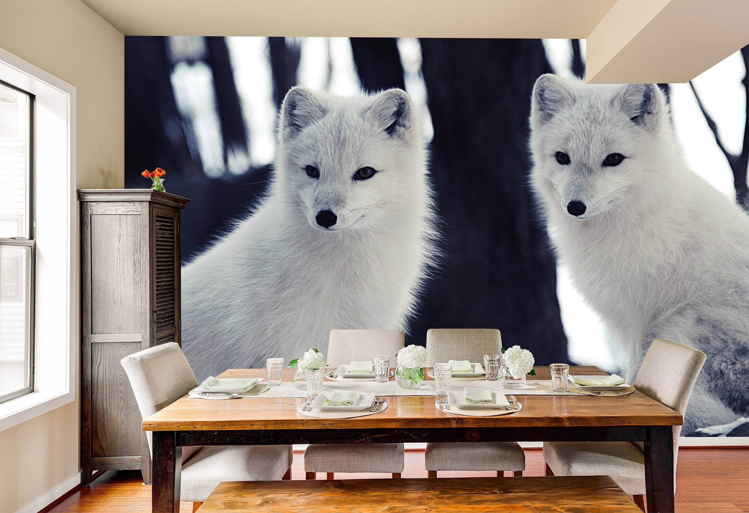 3D Arctic Fox 115 Wallpaper AJ Wallpaper 