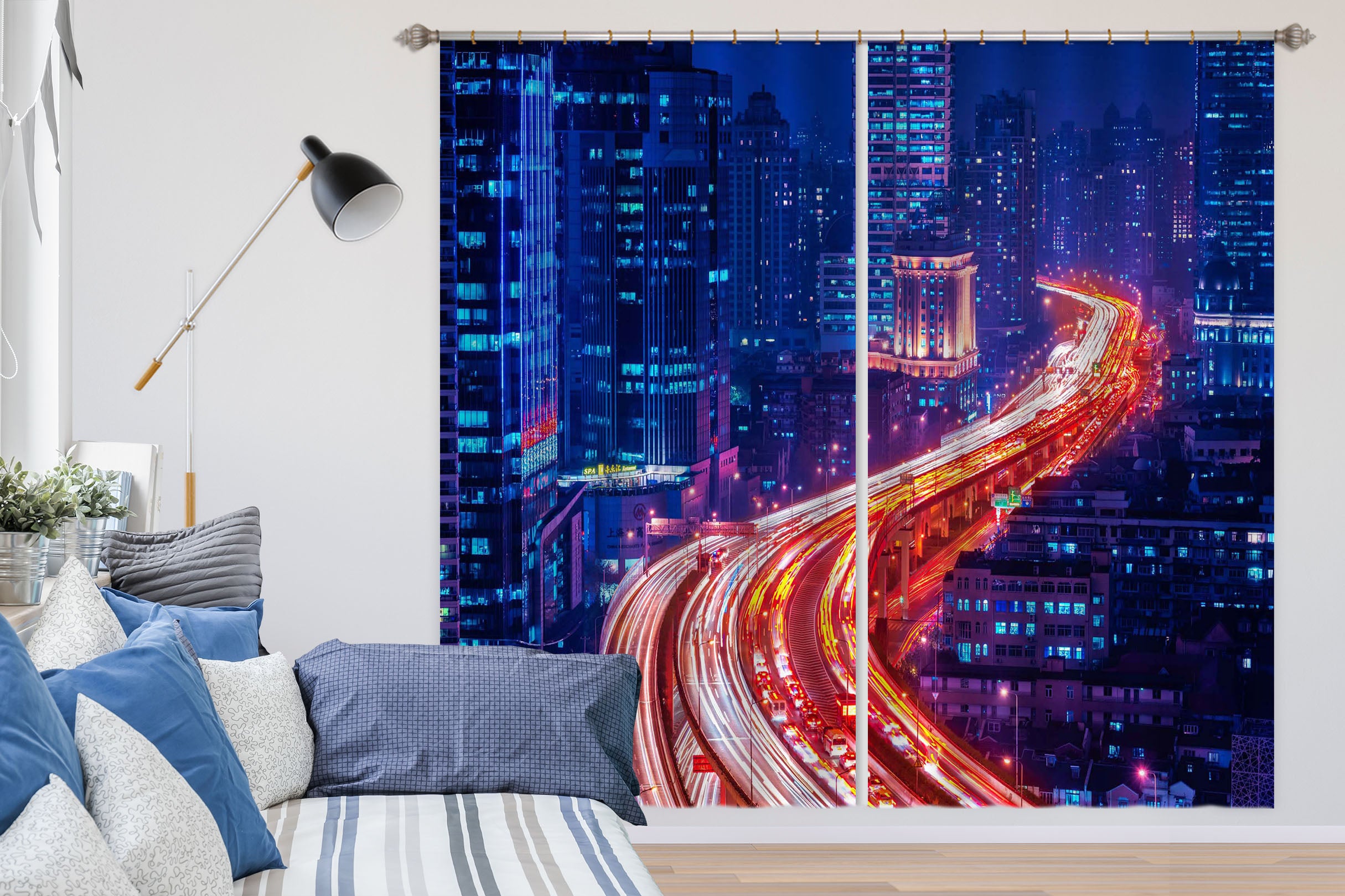 3D Winding Road 192 Marco Carmassi Curtain Curtains Drapes