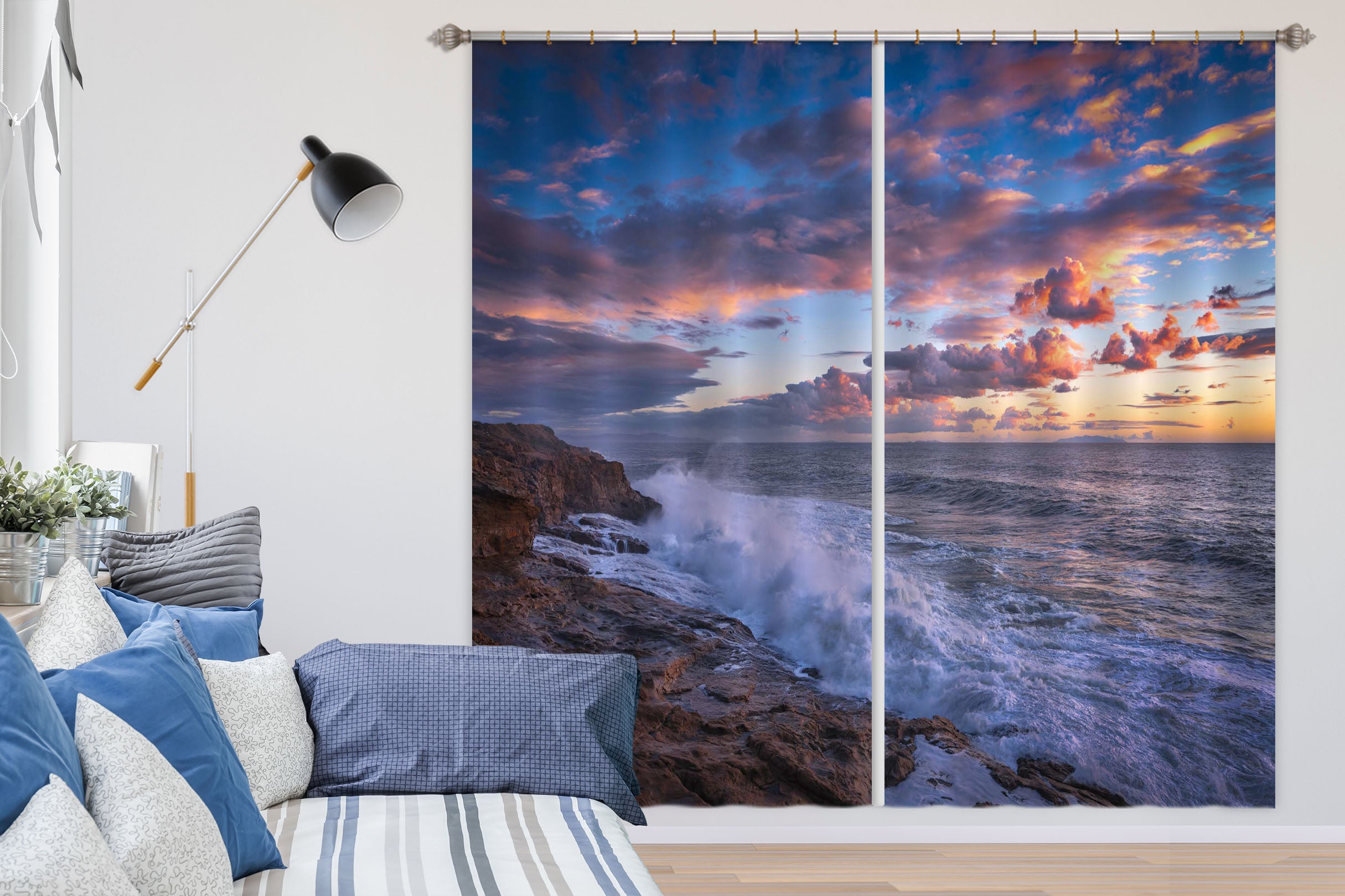 3D Stone River 176 Marco Carmassi Curtain Curtains Drapes