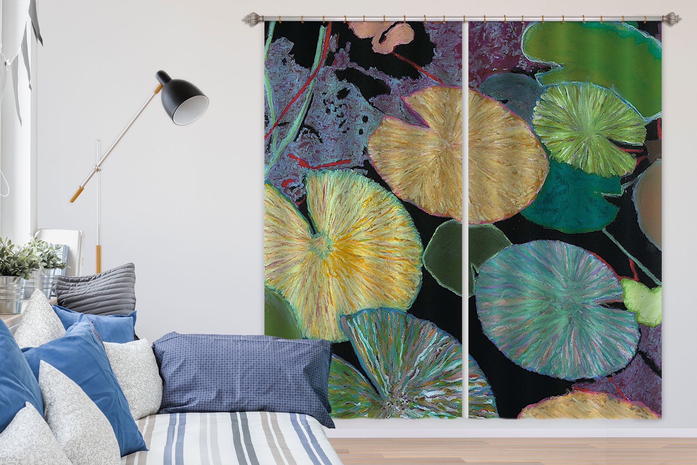 3D Red Castle 293 Allan P. Friedlander Curtain Curtains Drapes