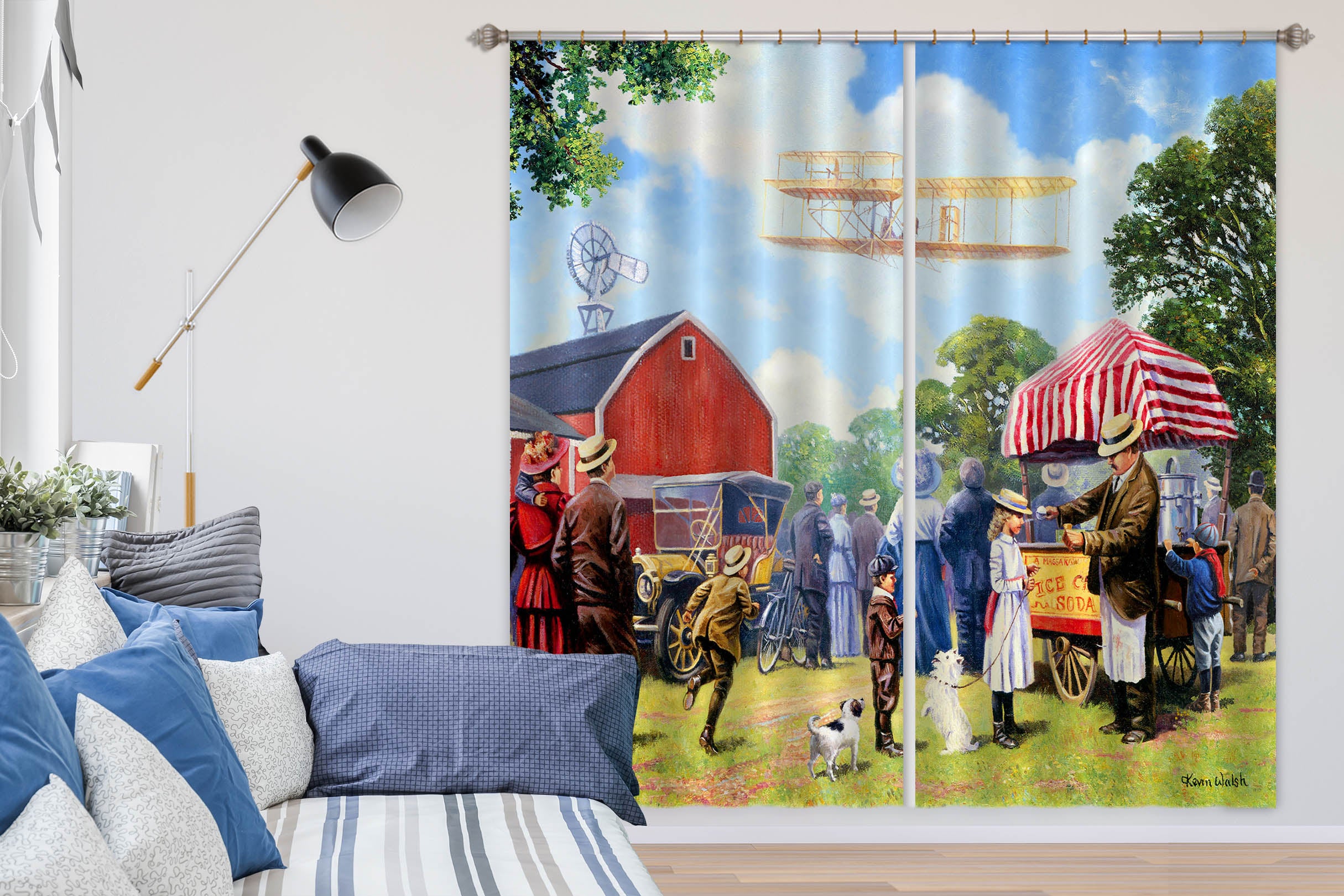 3D Lawn Car For Sale 150 Kevin Walsh Curtain Curtains Drapes