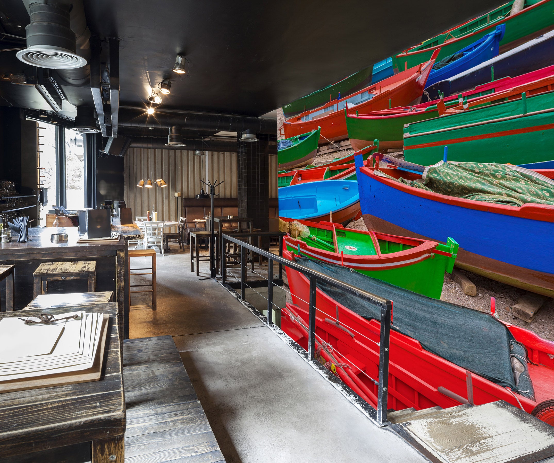 3D Color Ship 1430 Marco Carmassi Wall Mural Wall Murals