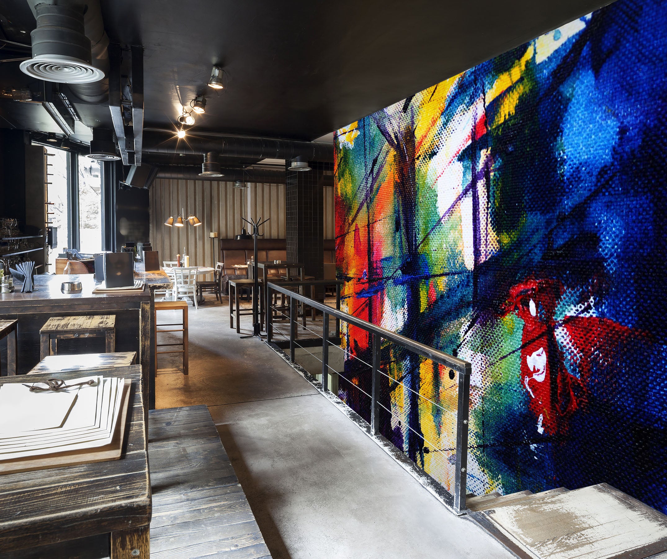 3D Color Graffiti 2057 Wall Murals