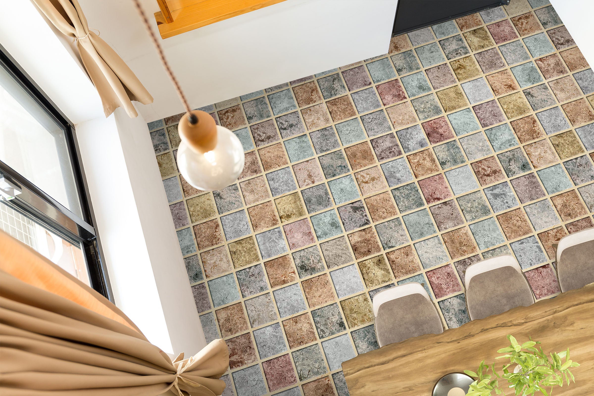 3D Artistic And Elegant Colors 953 Floor Mural  Wallpaper Murals Rug & Mat Print Epoxy waterproof bath floor