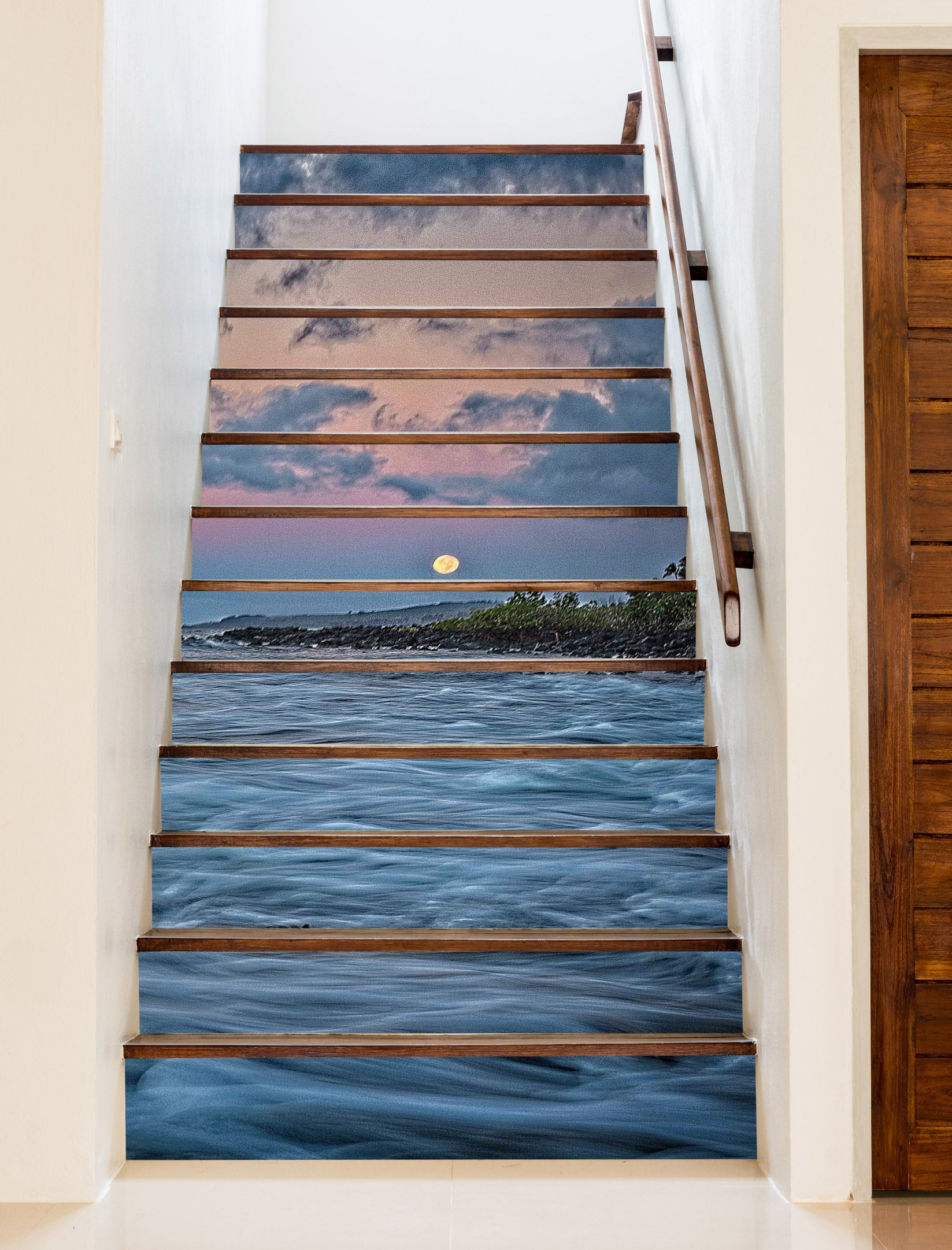 3D Seawater 9497 Kathy Barefield Stair Risers