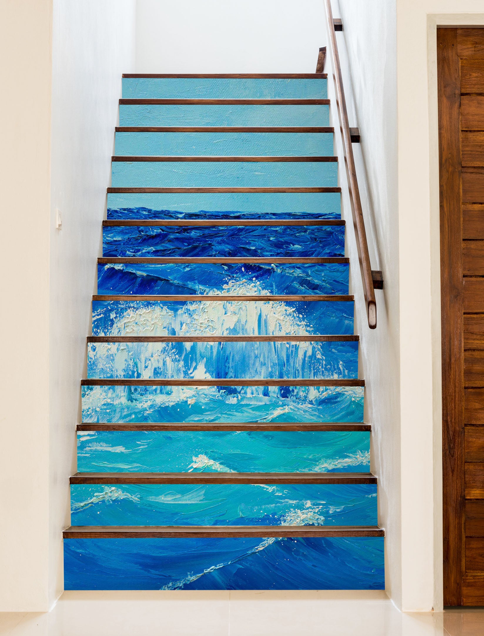 3D Ocean Waves 8807 Marina Zotova Stair Risers