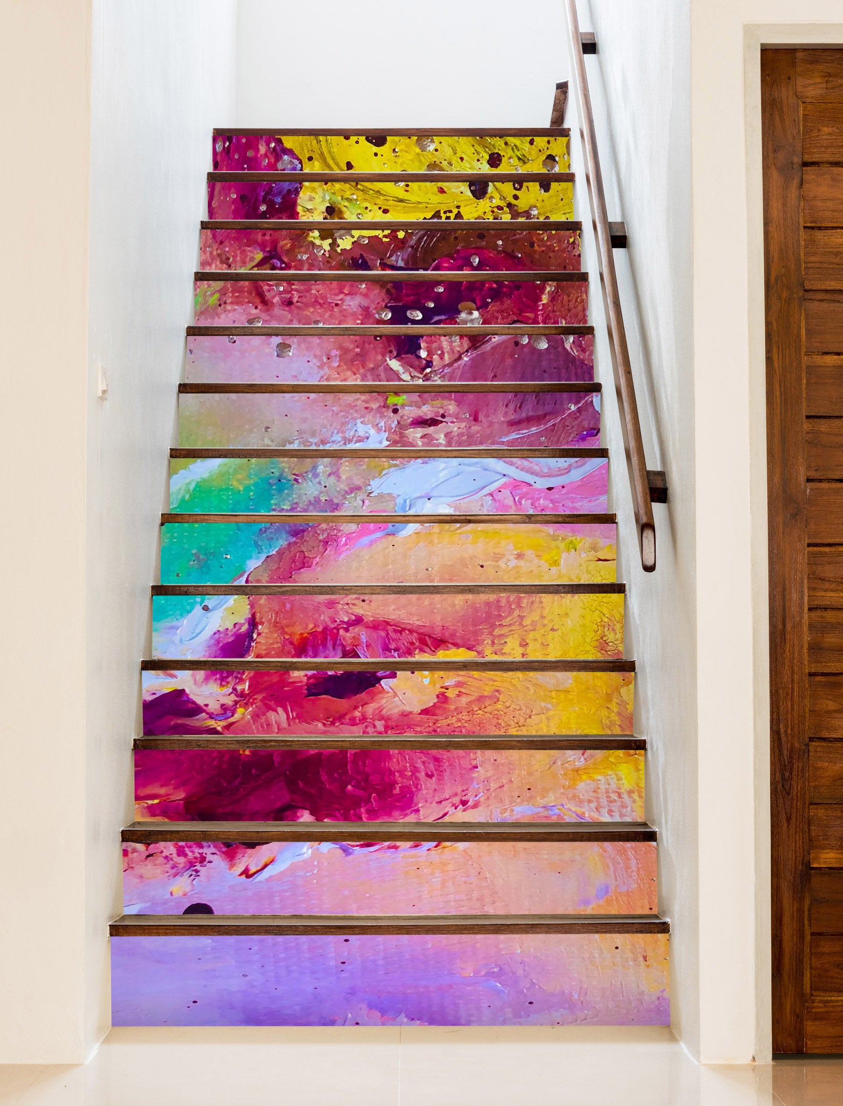 3D Color Painting 2232 Skromova Marina Stair Risers