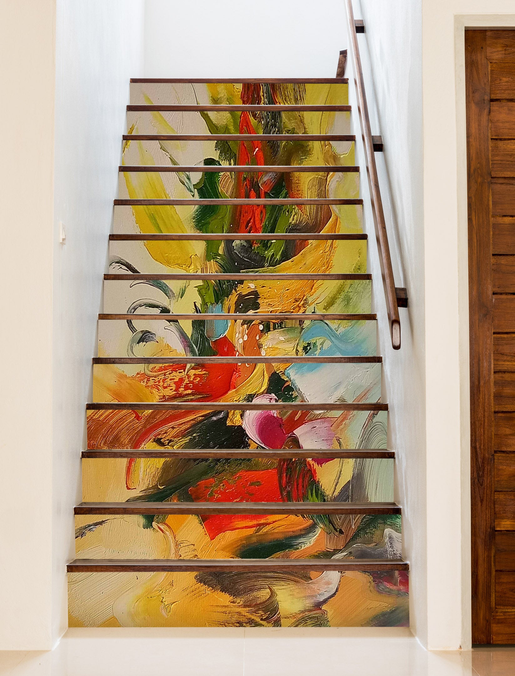 3D Story Color Outline 584 Stair Risers