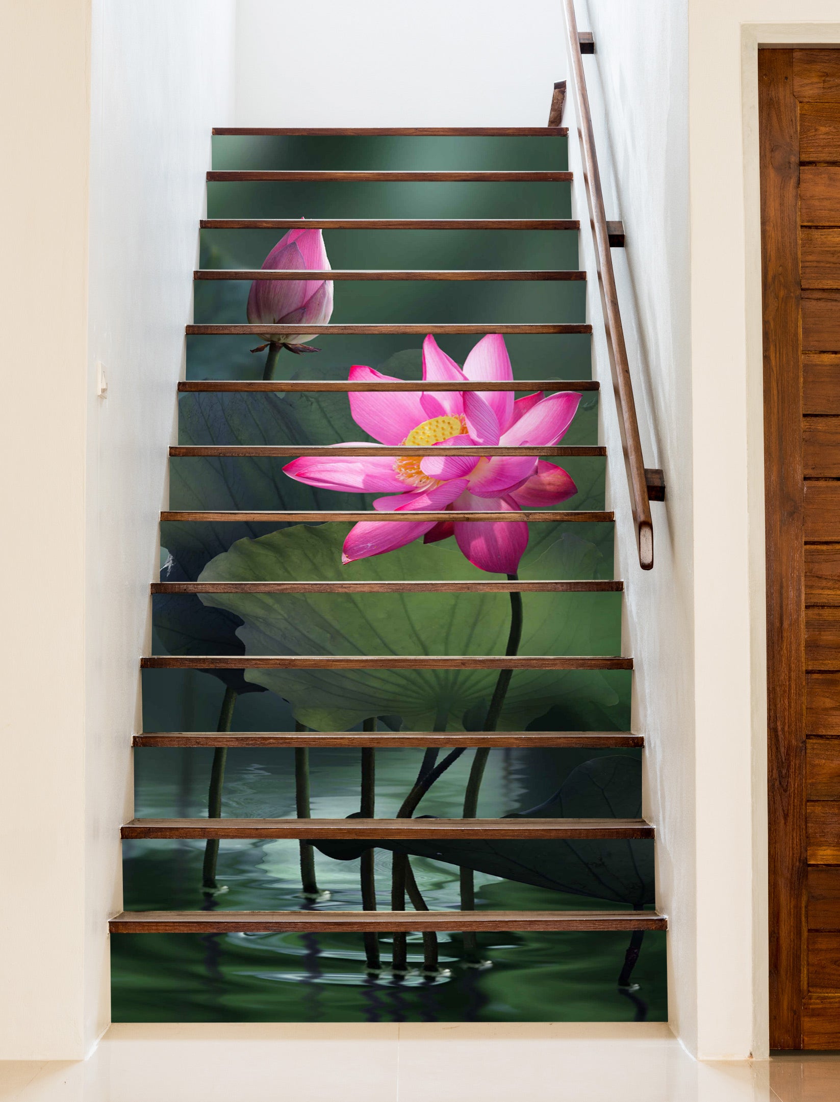 3D Budding And Blooming 531 Stair Risers