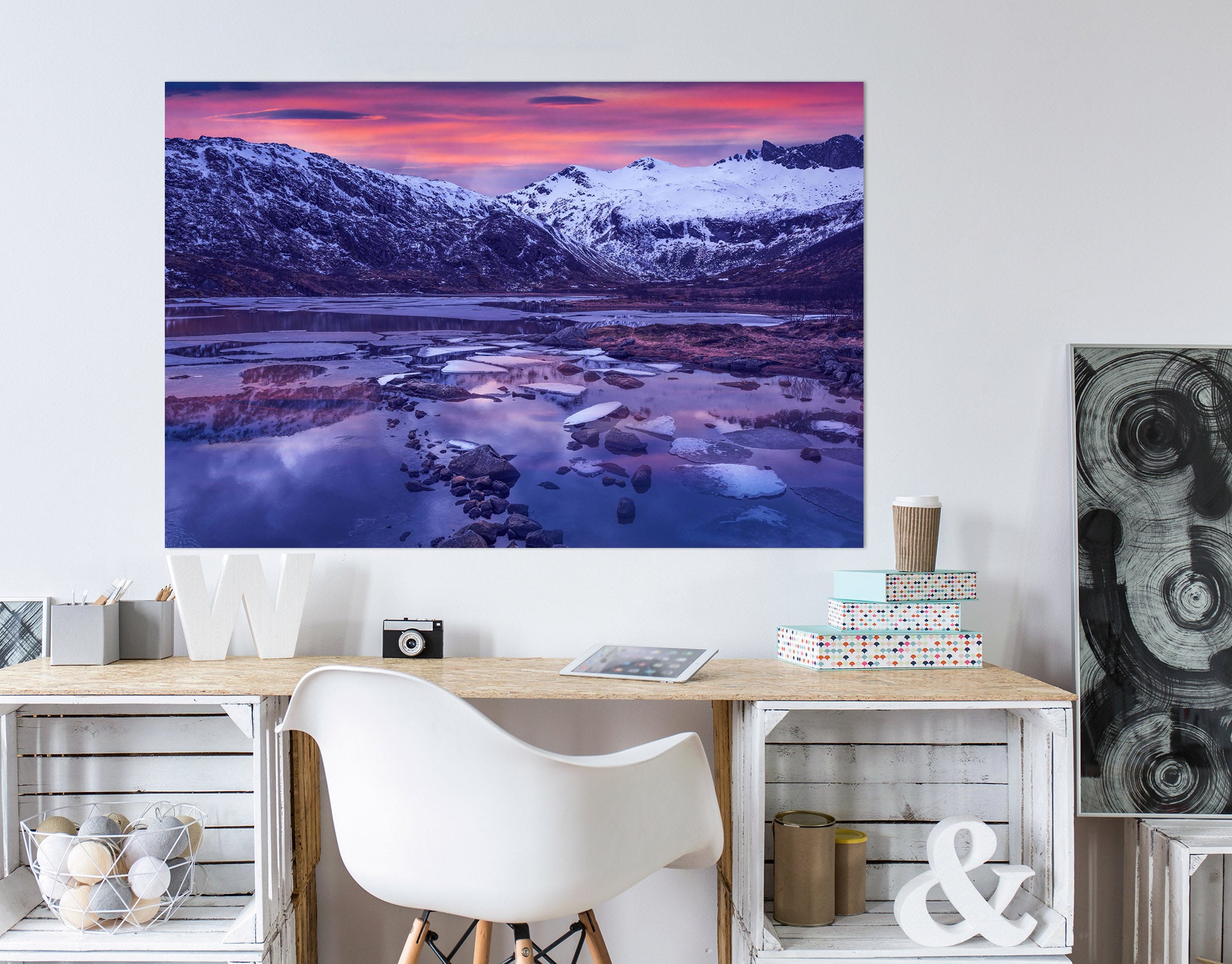 3D Silent River 179 Marco Carmassi Wall Sticker